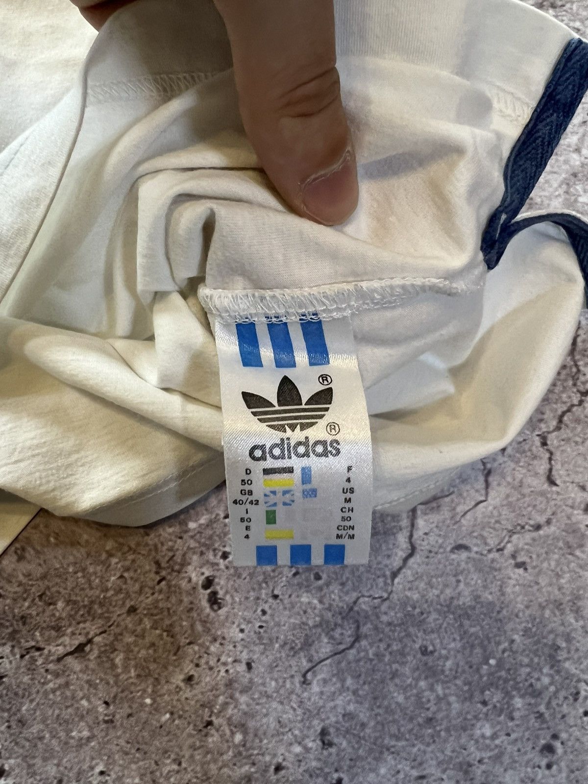 Adidas Vintage 90s Adidas Stefan Edberg Tennis polo shirt Size US L / EU 52-54 / 3 - 6 Thumbnail