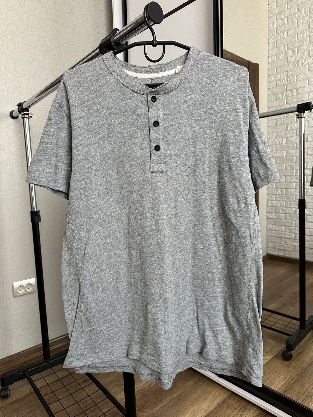 Rag & Bone Rag & Bone Heather T-Shirt Tee Size US L / EU 52-54 / 3 - 3 Thumbnail