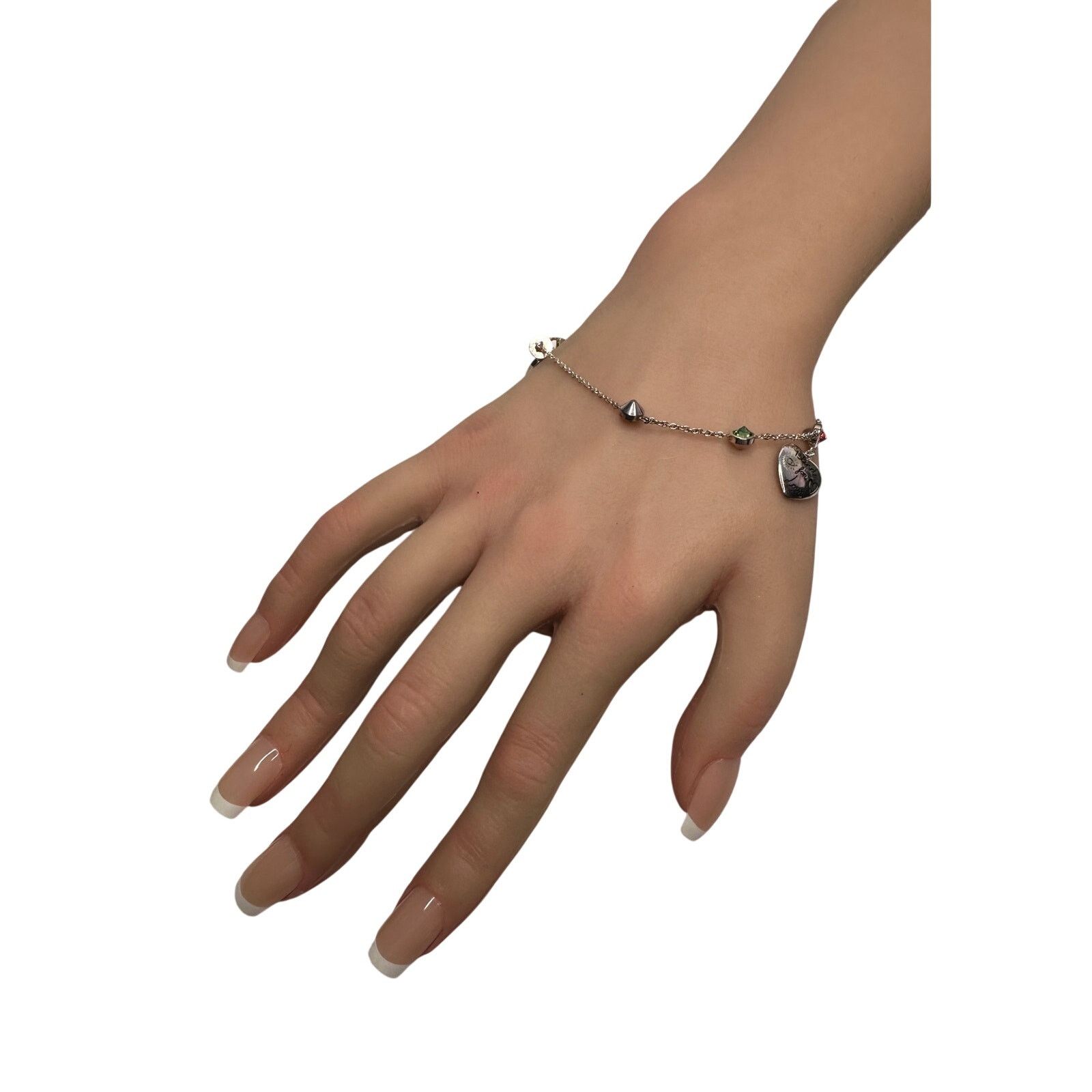 Gucci Gucci 'Blind for Love' Engraved Heart Bracelet w box Size ONE SIZE - 2 Thumbnail