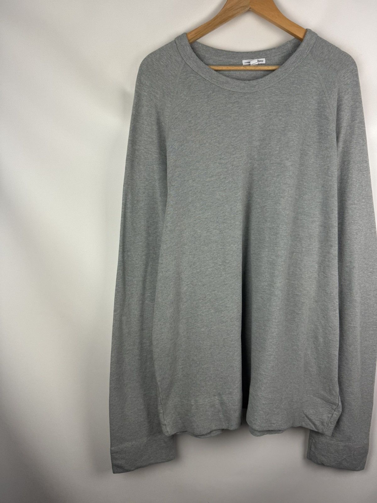 James Perse Standard James Perse Cotton Crew Neck Sweatshirt Pullover Size US XXL / EU 58 / 5 - 2 Thumbnail