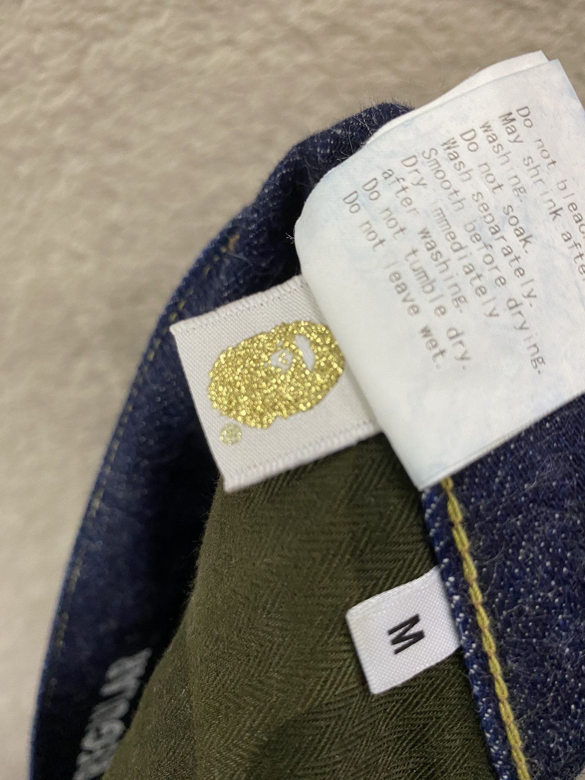 Bape BAPE STA X BAPE SHARK SELVEDGE JEANS Size US 32 / EU 48 - 12 Thumbnail
