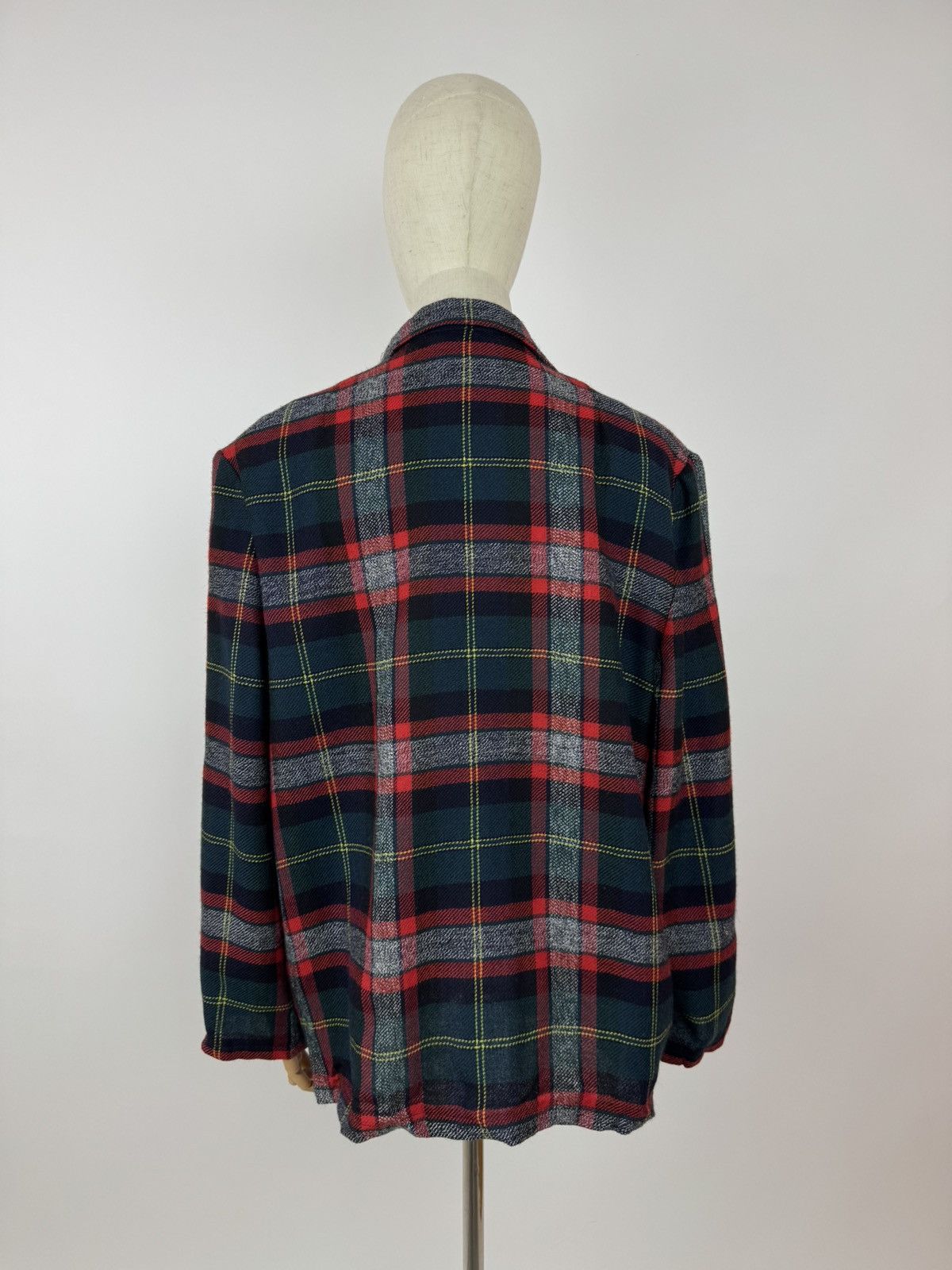 Other Vintage Marie France wool unlined blazer double breasted Size L / US 10 / IT 46 - 4 Thumbnail