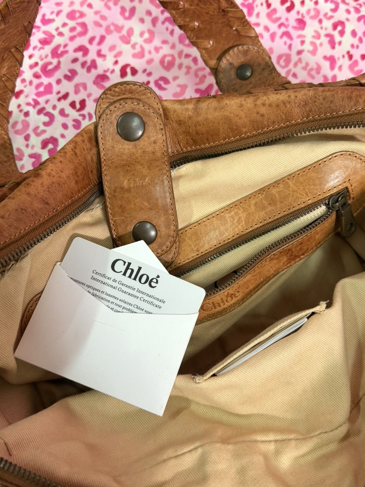 Chloe Chloe Silverado Leather Handbag Size ONE SIZE - 7 Thumbnail