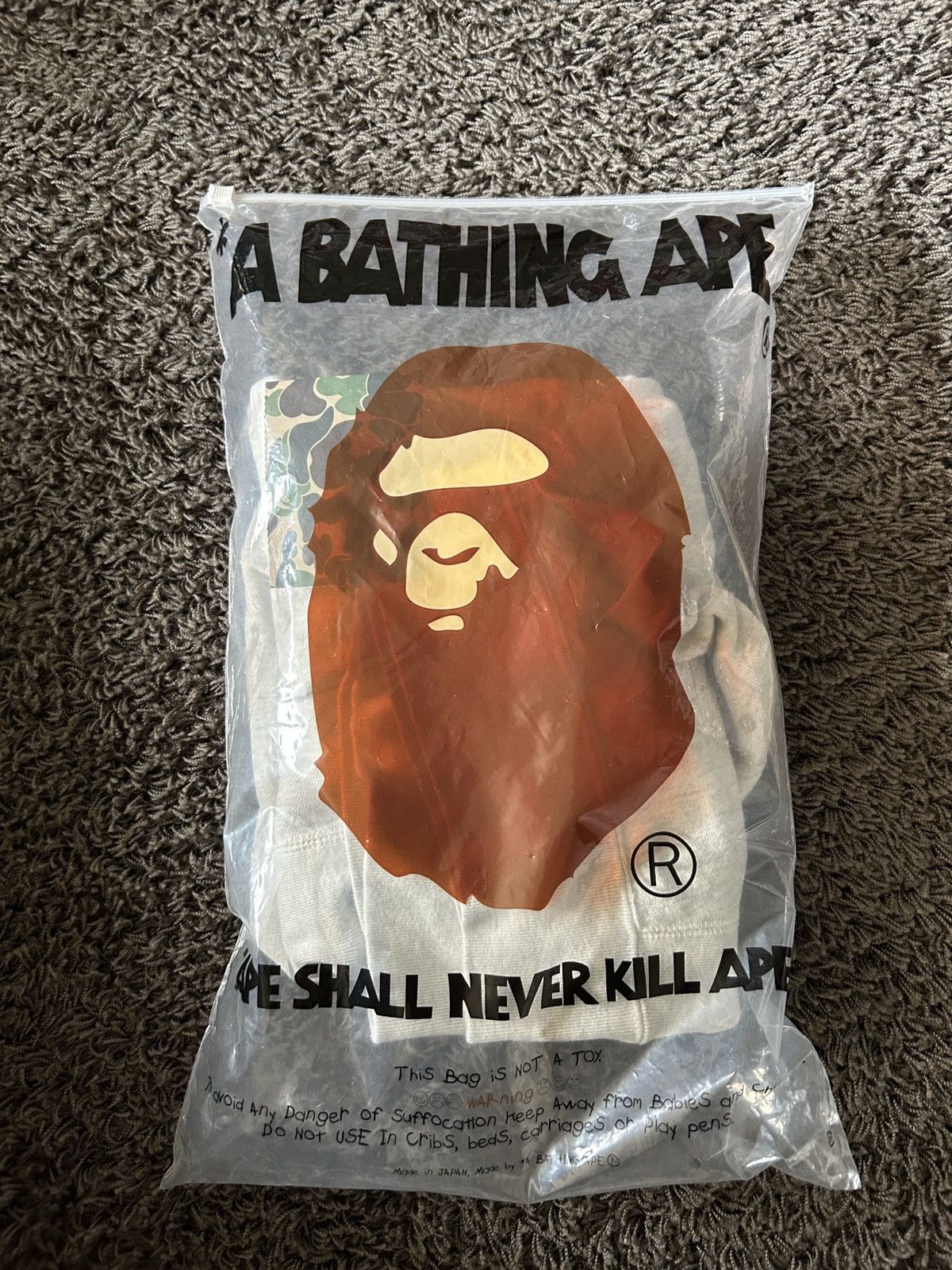 Bape A Bathing Ape Bape Swester Size US L / EU 52-54 / 3 - 8 Thumbnail