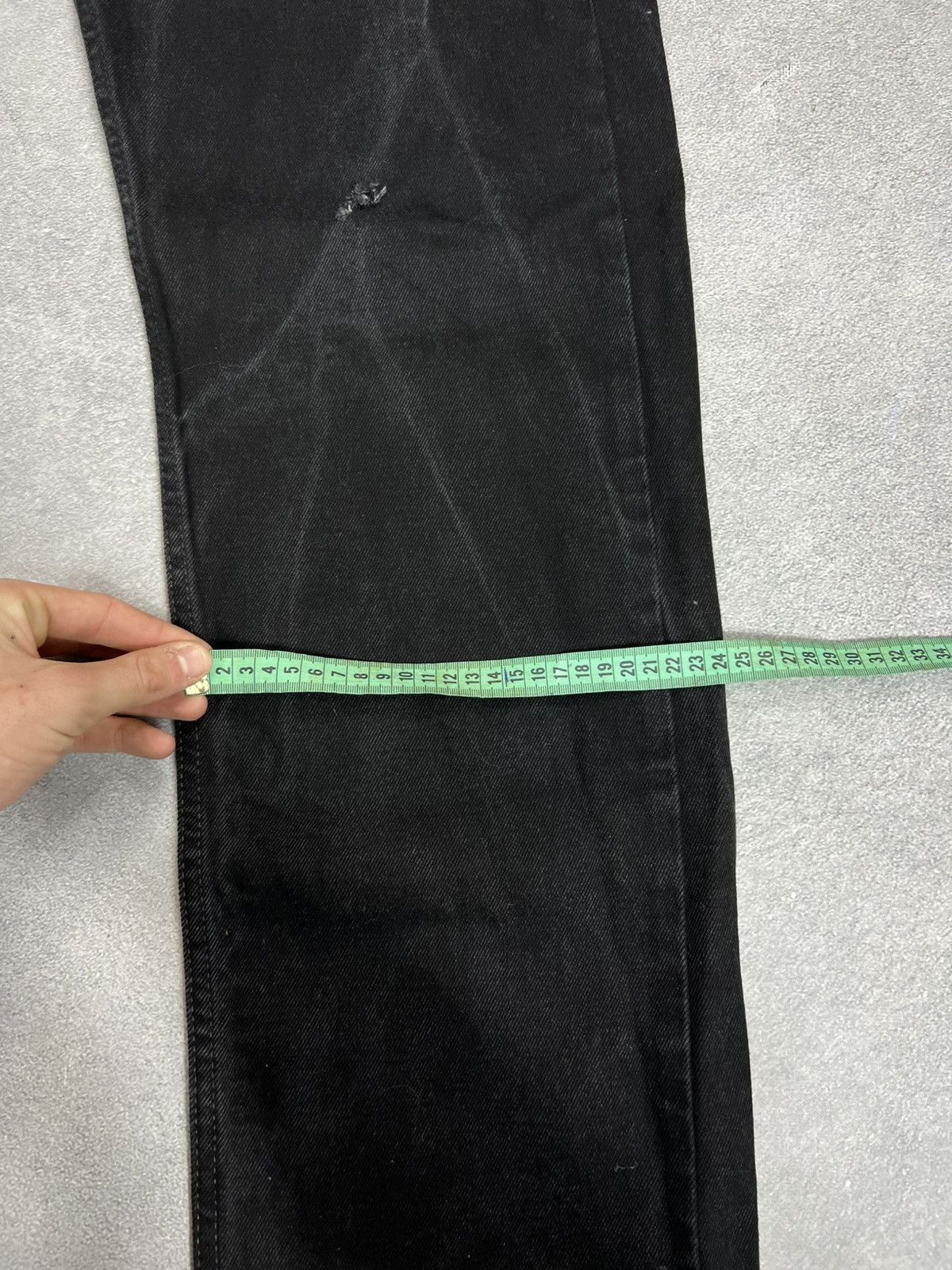 Vintage Vintage Black Rick Owens Balenci Style Washed distressed y2k Size US 36 / EU 52 - 11 Thumbnail