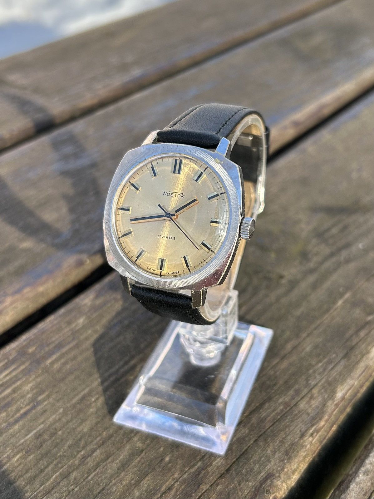 Vintage Vintage Watch Vostok Mechanical Authentic 1980s Size ONE SIZE - 3 Thumbnail