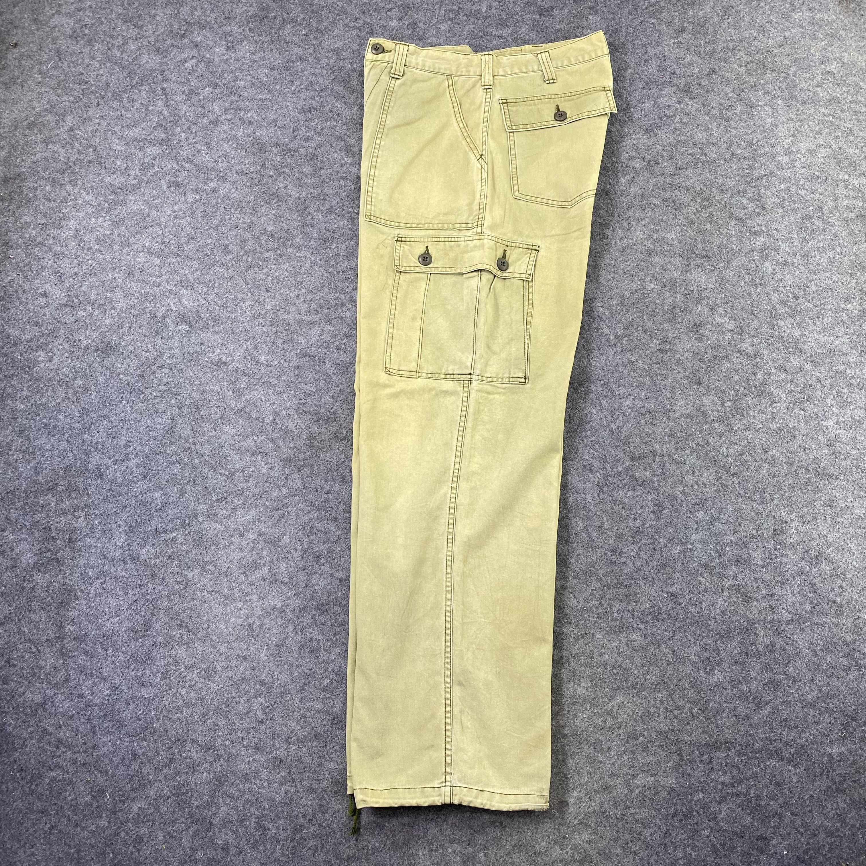 Schott Schott NYC Military Cargo Pants-C002 Size US 30 / EU 46 - 3 Thumbnail