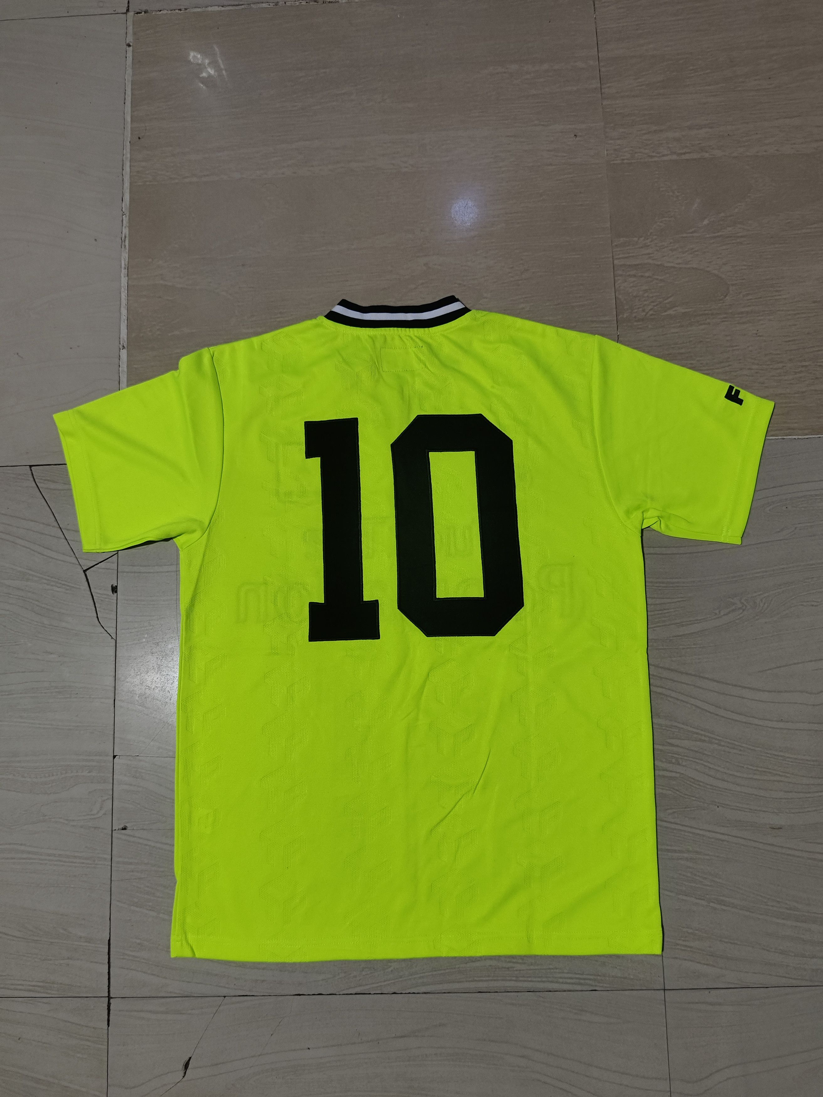 Fuck The Population FTP Fuck The Population Neon Green Soccer Jersey Shirt Size US M / EU 48-50 / 2 - 2 Thumbnail