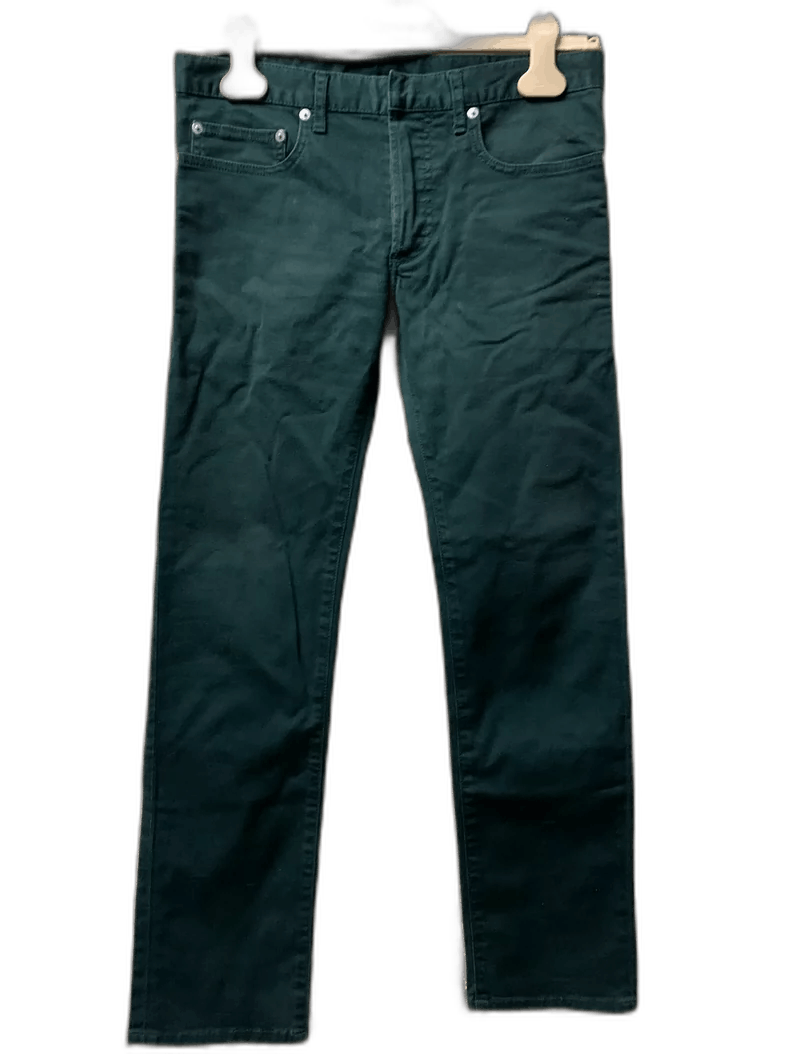 Dior Dior Homme Men's Green Casual Pants W29 Size US 29 - 1 Thumbnail