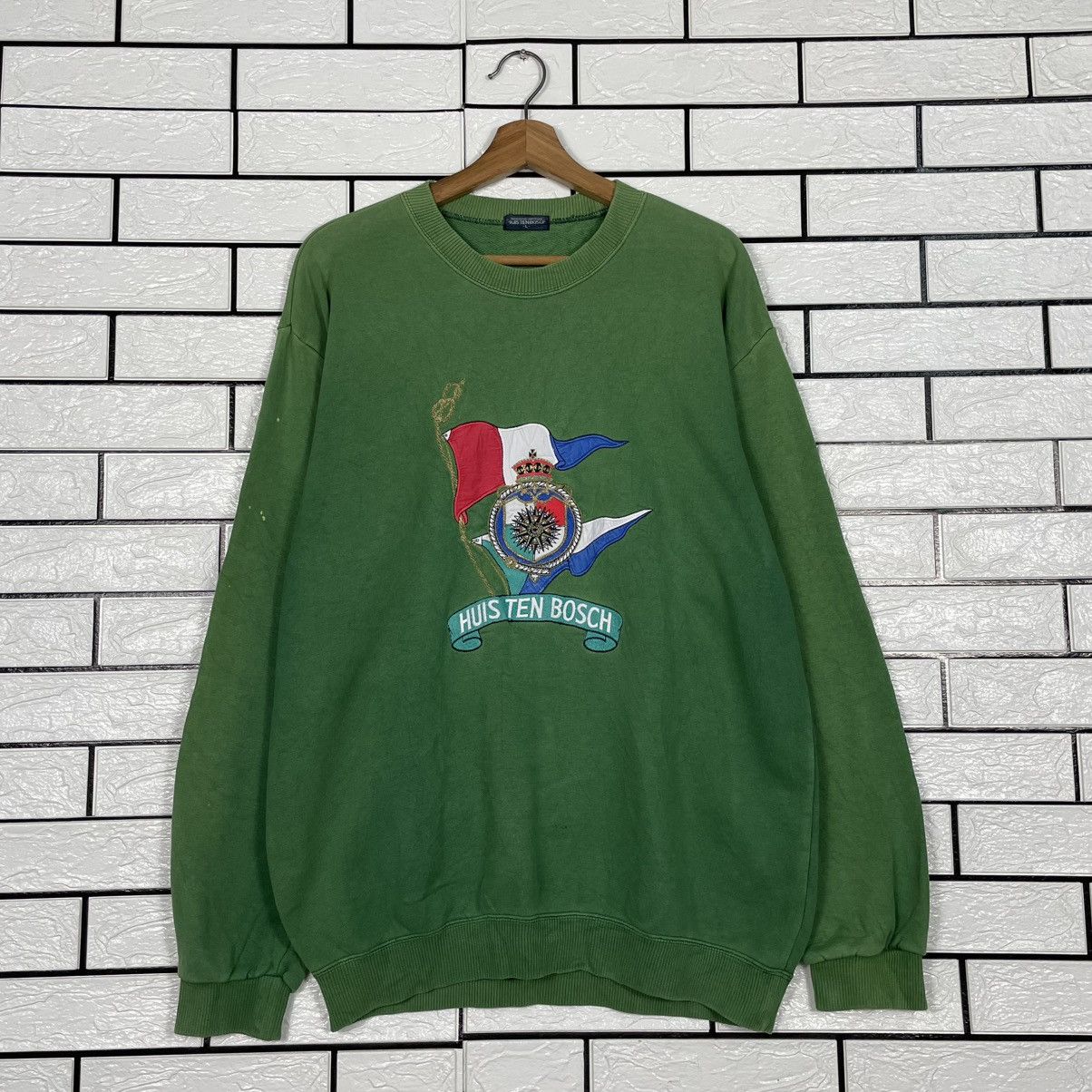 Other Vintage Huisten Bosch Big Logo Sweatshirt Size US L / EU 52-54 / 3 - 1 Thumbnail