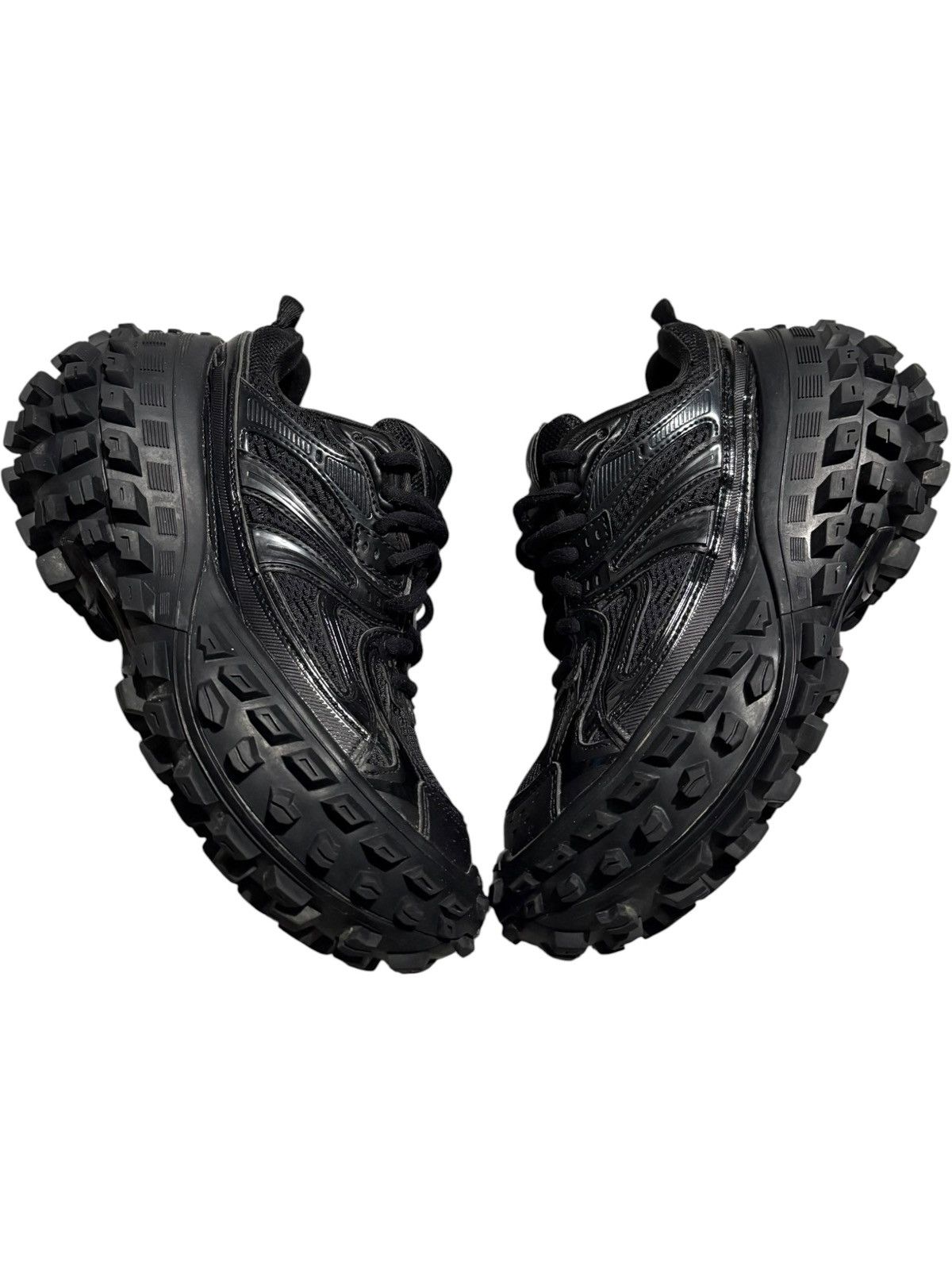 Balenciaga SS22 6 Balenciaga Defender Tire Sneaker Stomper Track shoes Size US 6 / EU 39 - 1 Thumbnail