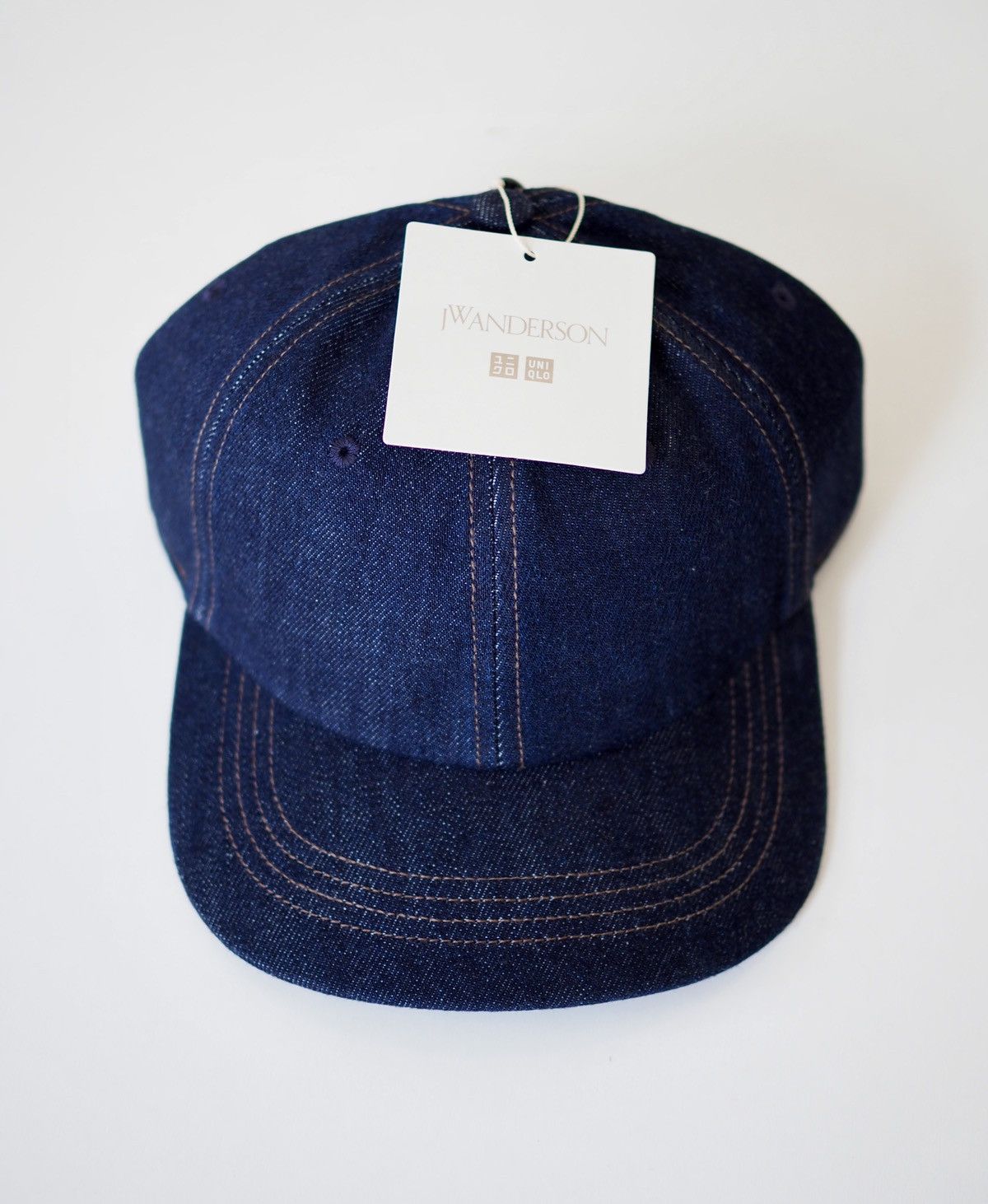 JW Anderson denim cap Uniqlo unisex premium cotton hat