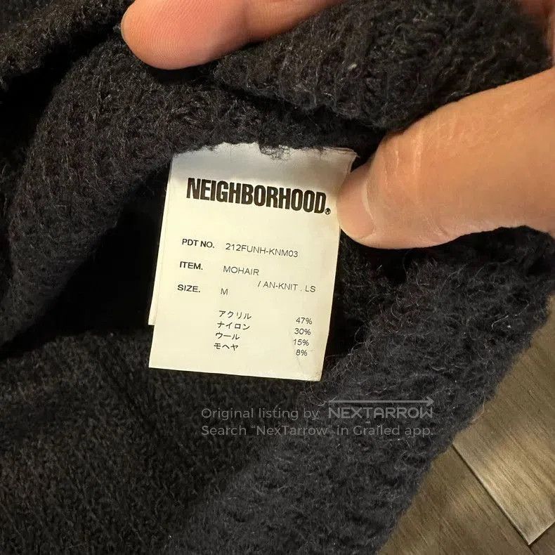 Neighborhood NEIGHBORHOOD 21AW Loose Mohair Sweater. Size US M / EU 48-50 / 2 - 5 Thumbnail