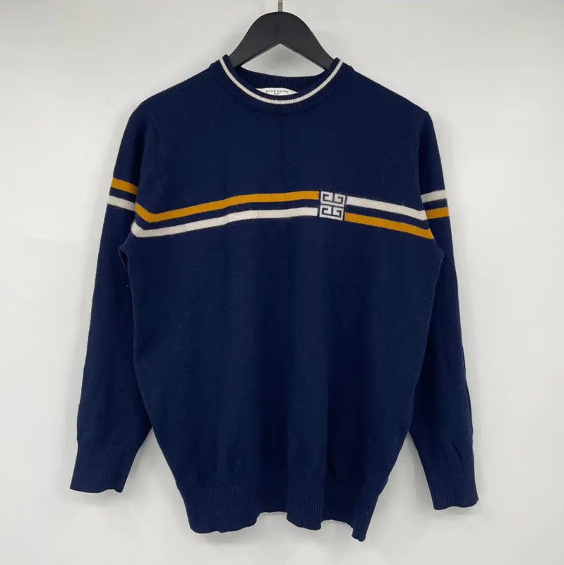 Givenchy Givenchy Color Block Men's Knit Sweater 0089 Size US XS / EU 42 / 0 - 1 Thumbnail
