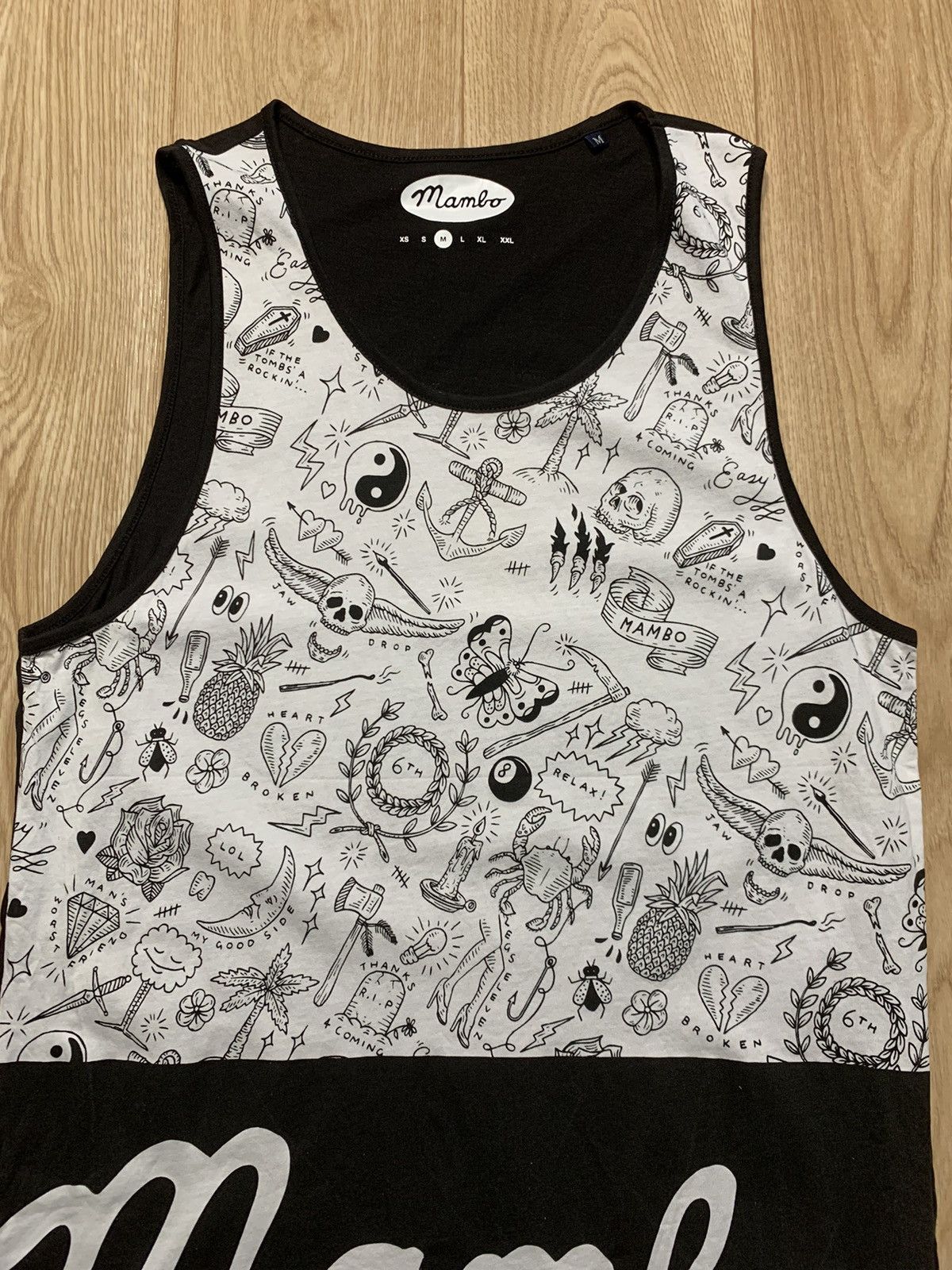 Mambo Mambo Multilogo Tank Top Tee Size US M / EU 48-50 / 2 - 3 Thumbnail