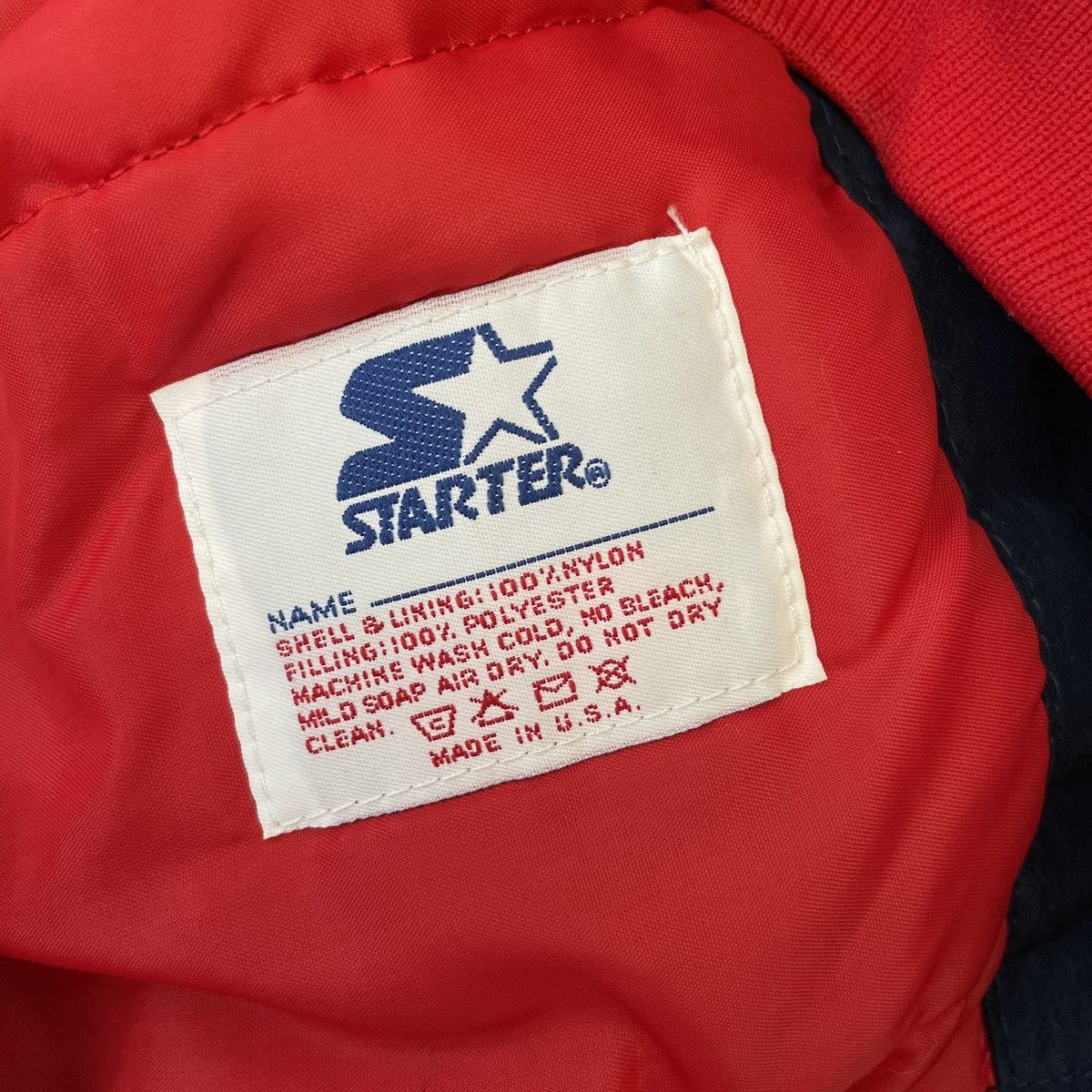 MLB × Starter VINTAGE 90s ATLANTA BRAVES STARTER JACKET Size US XL / EU 56 / 4 - 7 Thumbnail