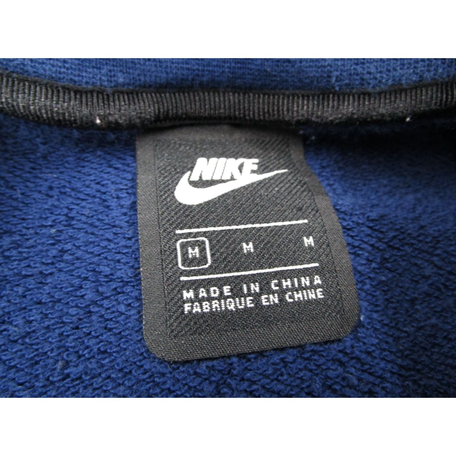 Nike Nike Sportswear Sweatshirt Men Medium Blue NSW French Terry Crew Neck Pullover, 100% Cotton, Embroidered Logo, Regular Fit Size US M / EU 48-50 / 2 - 2 Thumbnail