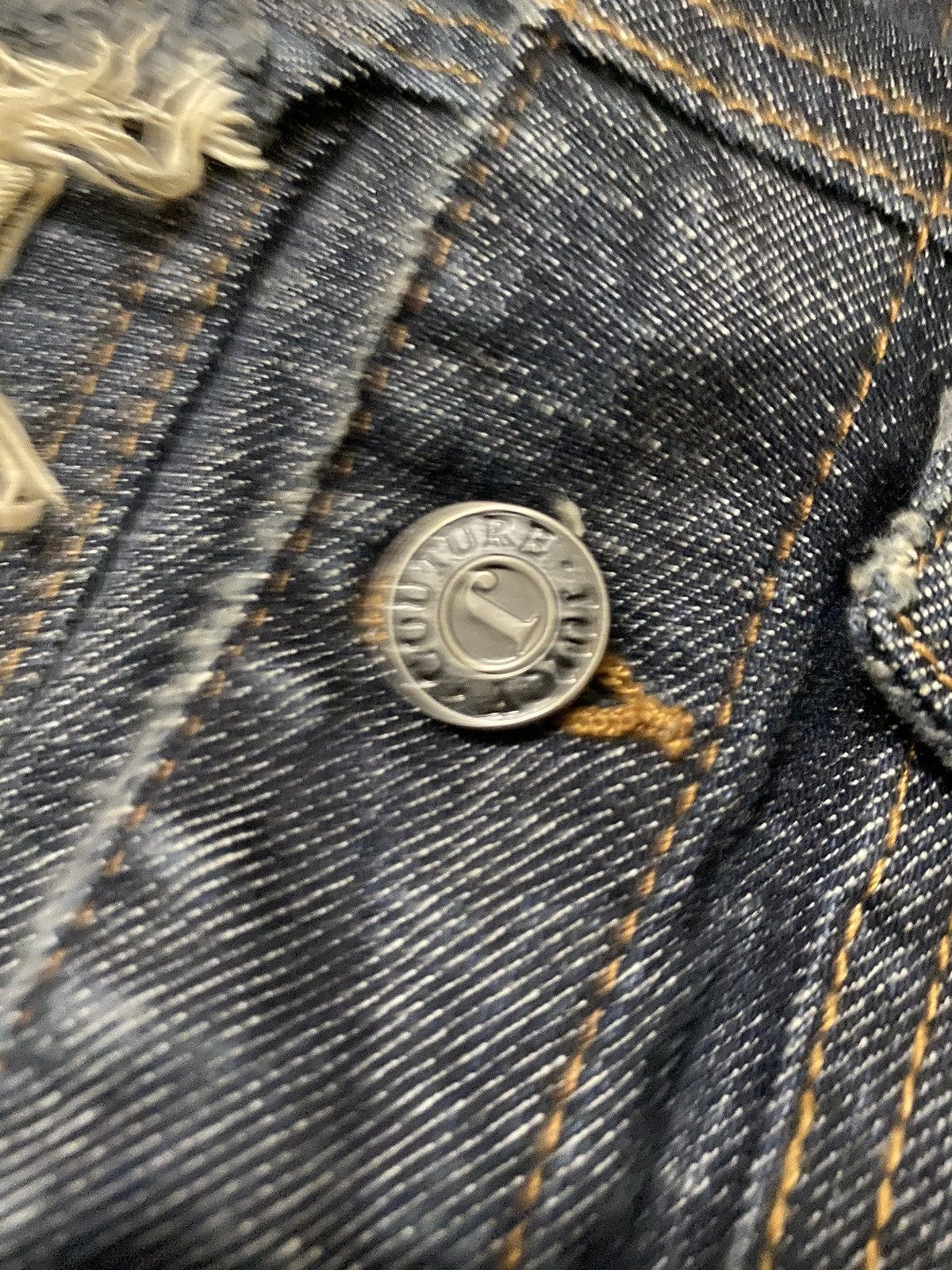 Juicy Couture × Juicy Couture Jeans × Vintage RARE Vintage Juice Couture Denim Jacket Woman Size S / US 4 / IT 40 - 5 Thumbnail