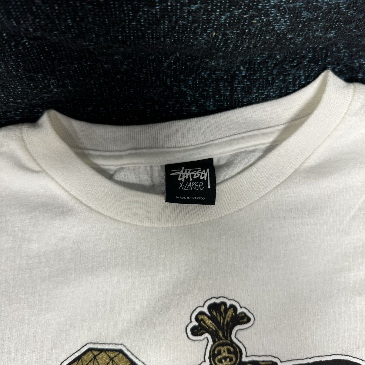Stussy STUSSY THERE IS NONE HIGHER LONG SLEEVE TEE WHITE Size US XL / EU 56 / 4 - 4 Thumbnail