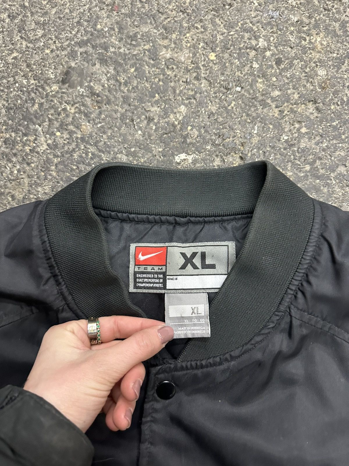 Vintage Y2K Nike team bomber jacket Size US XL / EU 56 / 4 - 6 Thumbnail
