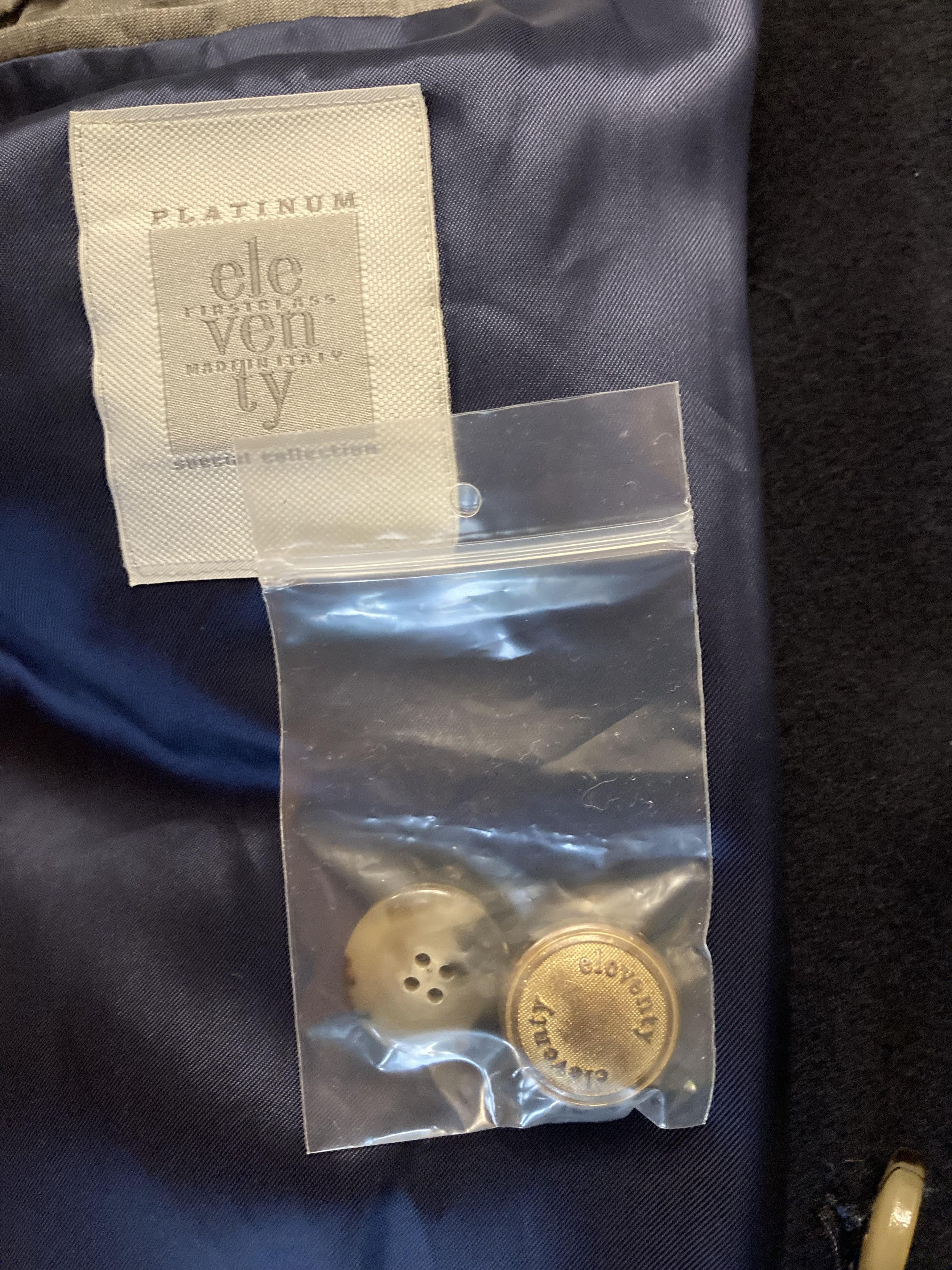 Eleventy Eleventy Platinum First Class Cashemire Wool Long Overcoat Size US M / EU 48-50 / 2 - 11 Thumbnail