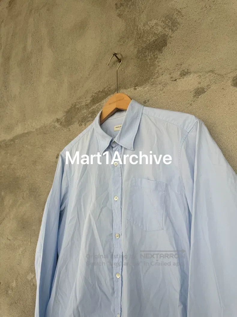 Dries Van Noten DRIES VAN NOTEN Pale Blue Shirt Size US M / EU 48-50 / 2 - 4 Thumbnail