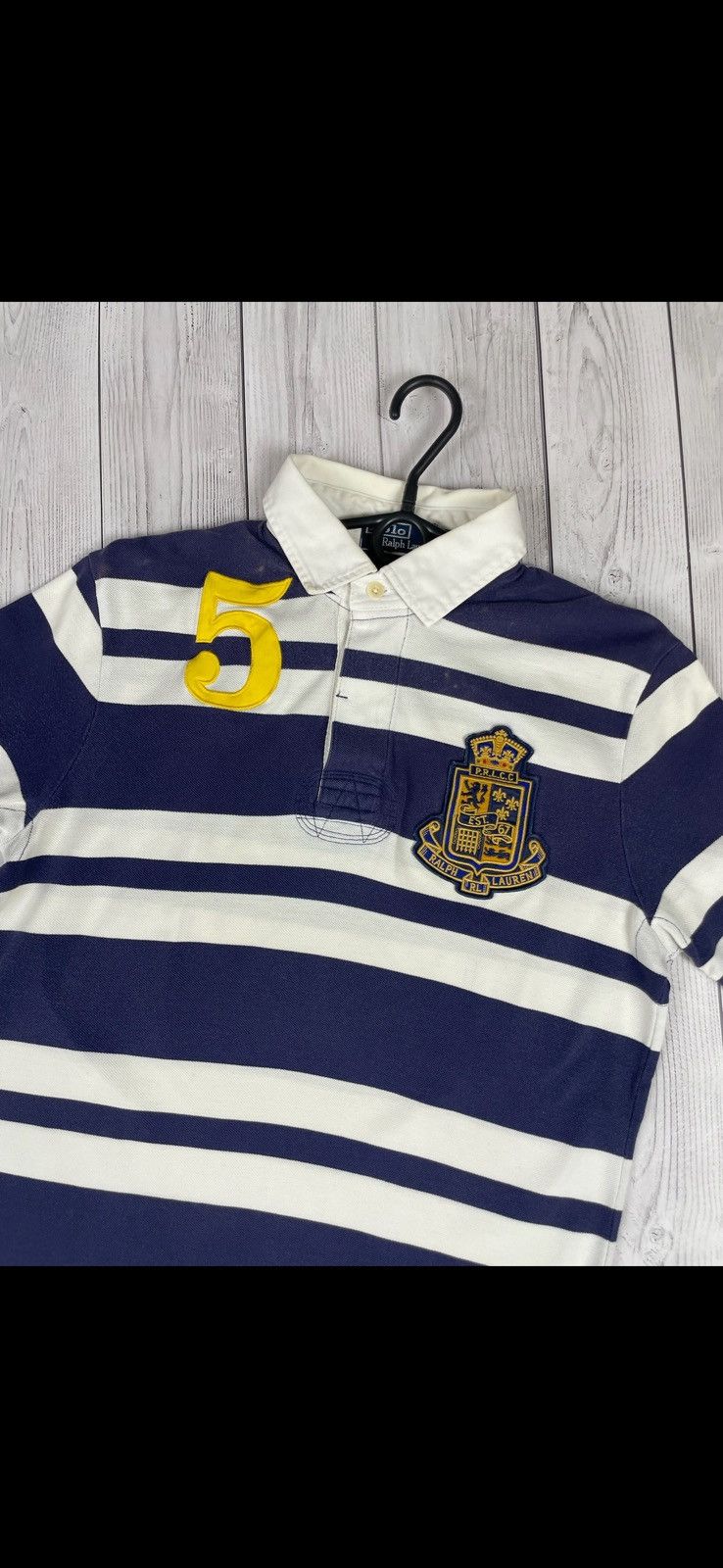 Polo Ralph Lauren Vintage polo ralph lauren striped jersey rugby size M Size US M / EU 48-50 / 2 - 3 Thumbnail