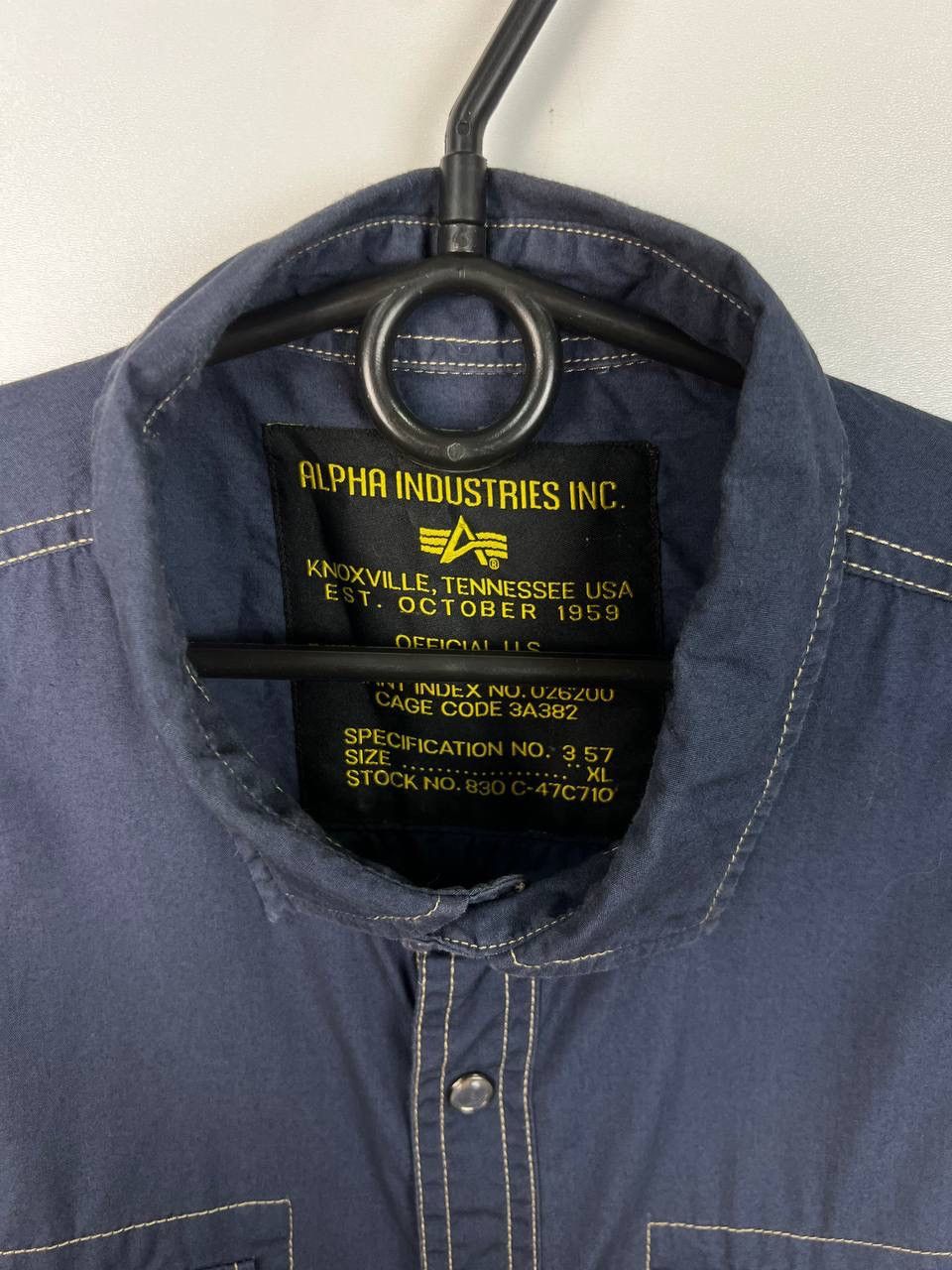 Alpha Industries Alpha Industries streetwear vintage Shirts size XL Size US XL / EU 56 / 4 - 3 Thumbnail