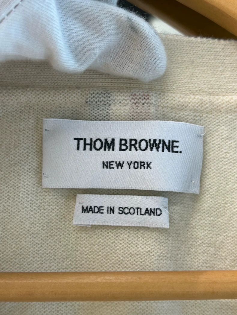 Thom Browne Thom Browne Knitted women's cardigan Size S / US 4 / IT 40 - 4 Thumbnail