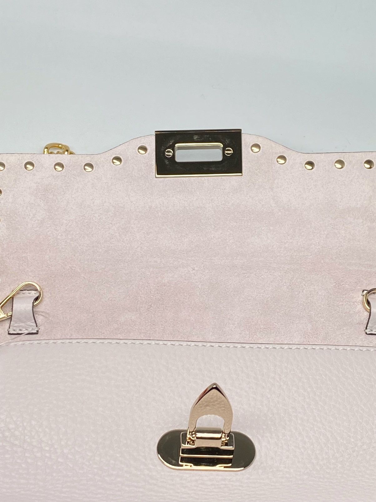 Valentino Valentino Garavani Small Rockstud Calfskin Crossbody Bag Size ONE SIZE - 9 Thumbnail