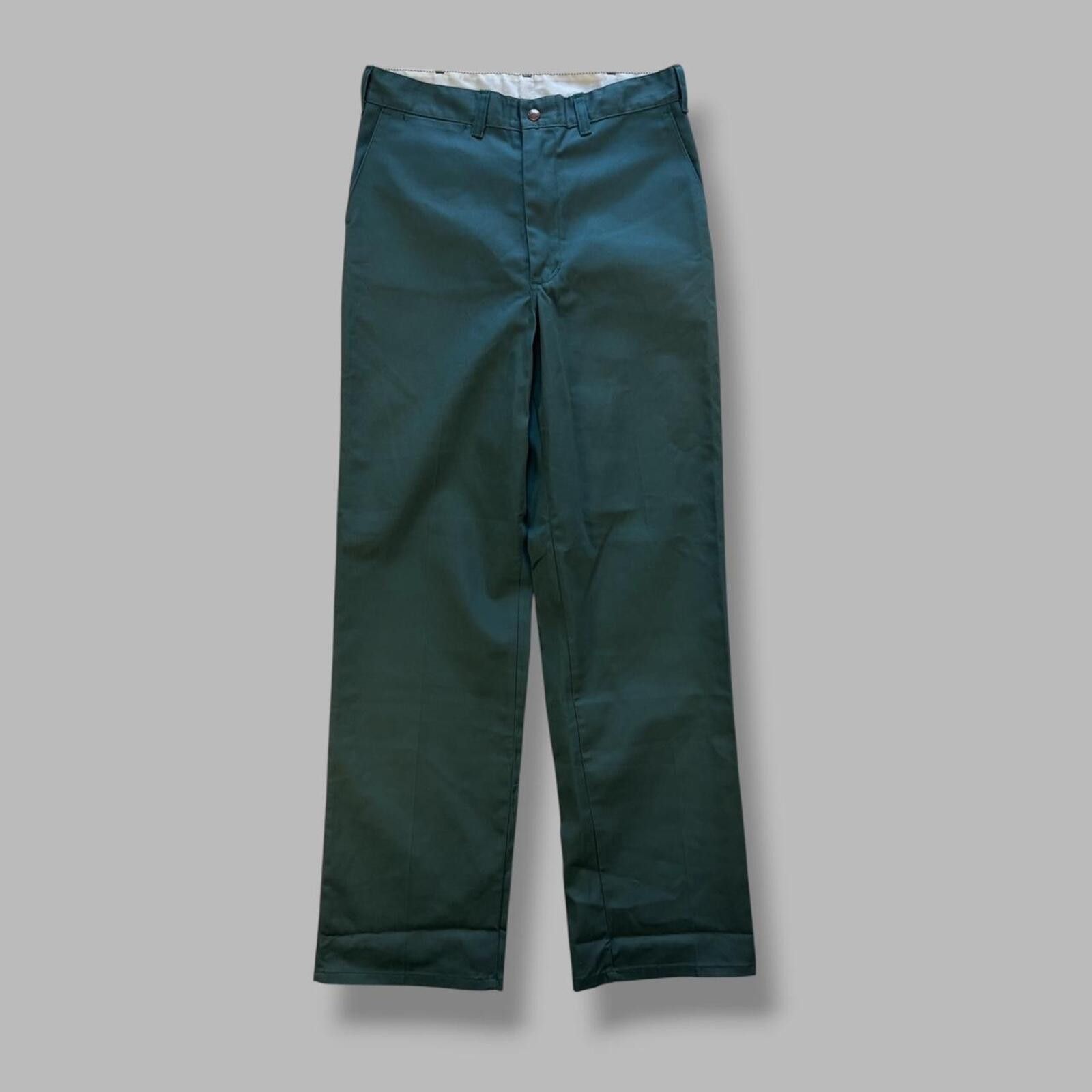 Vintage 80s GWG green trousers Size US 32 / EU 48 - 1 Thumbnail