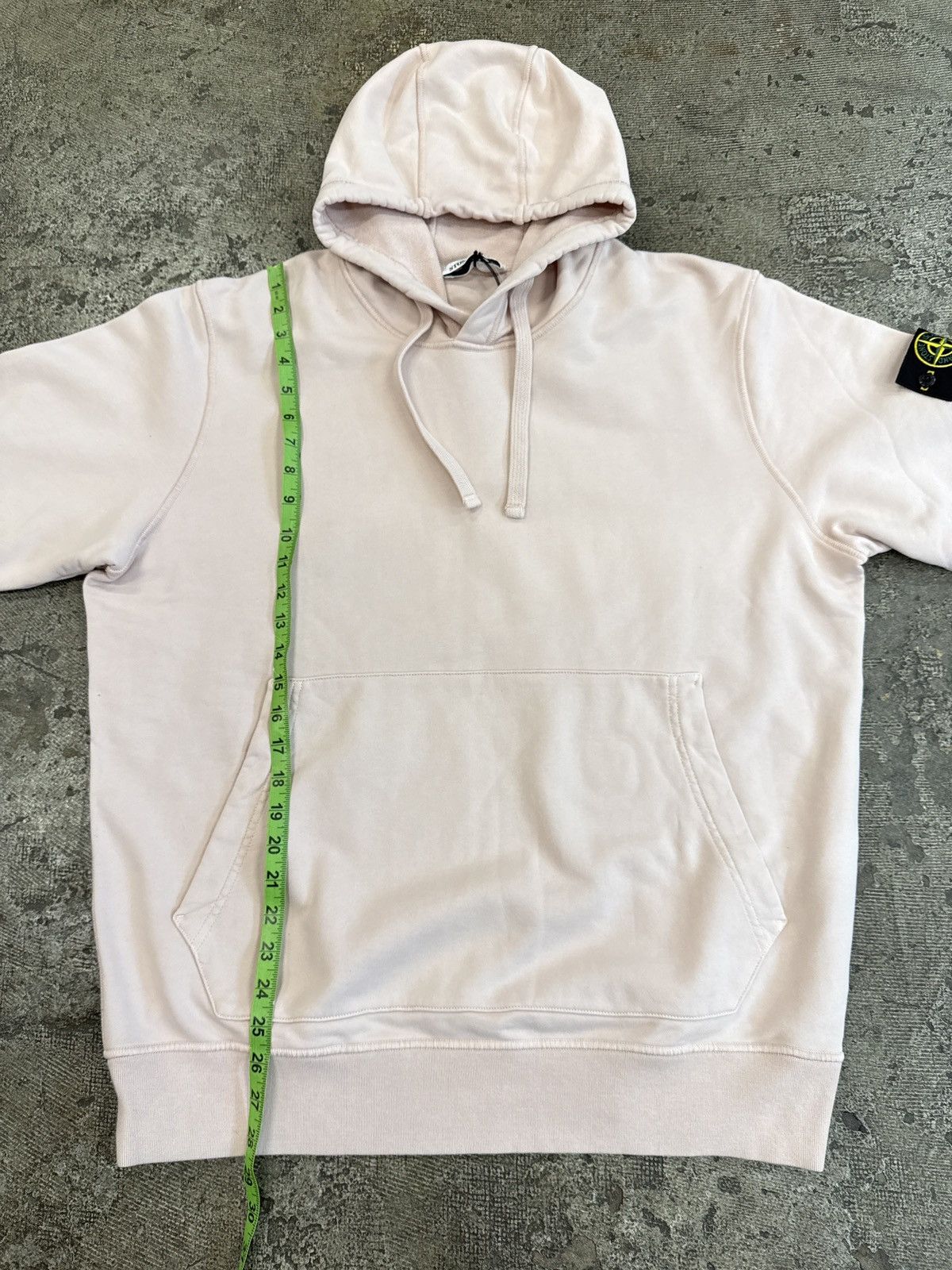 Stone Island Stone Island Antique Rose Hooded Sweatshirt Size US XL / EU 56 / 4 - 8 Thumbnail