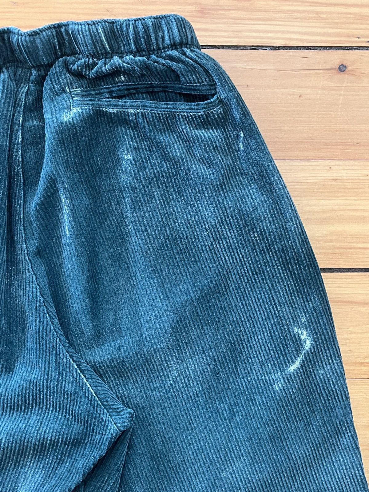 Brain Dead Brain Dead - Bleached Cord Climber Pant - Mallard Green Size US 31 - 5 Thumbnail