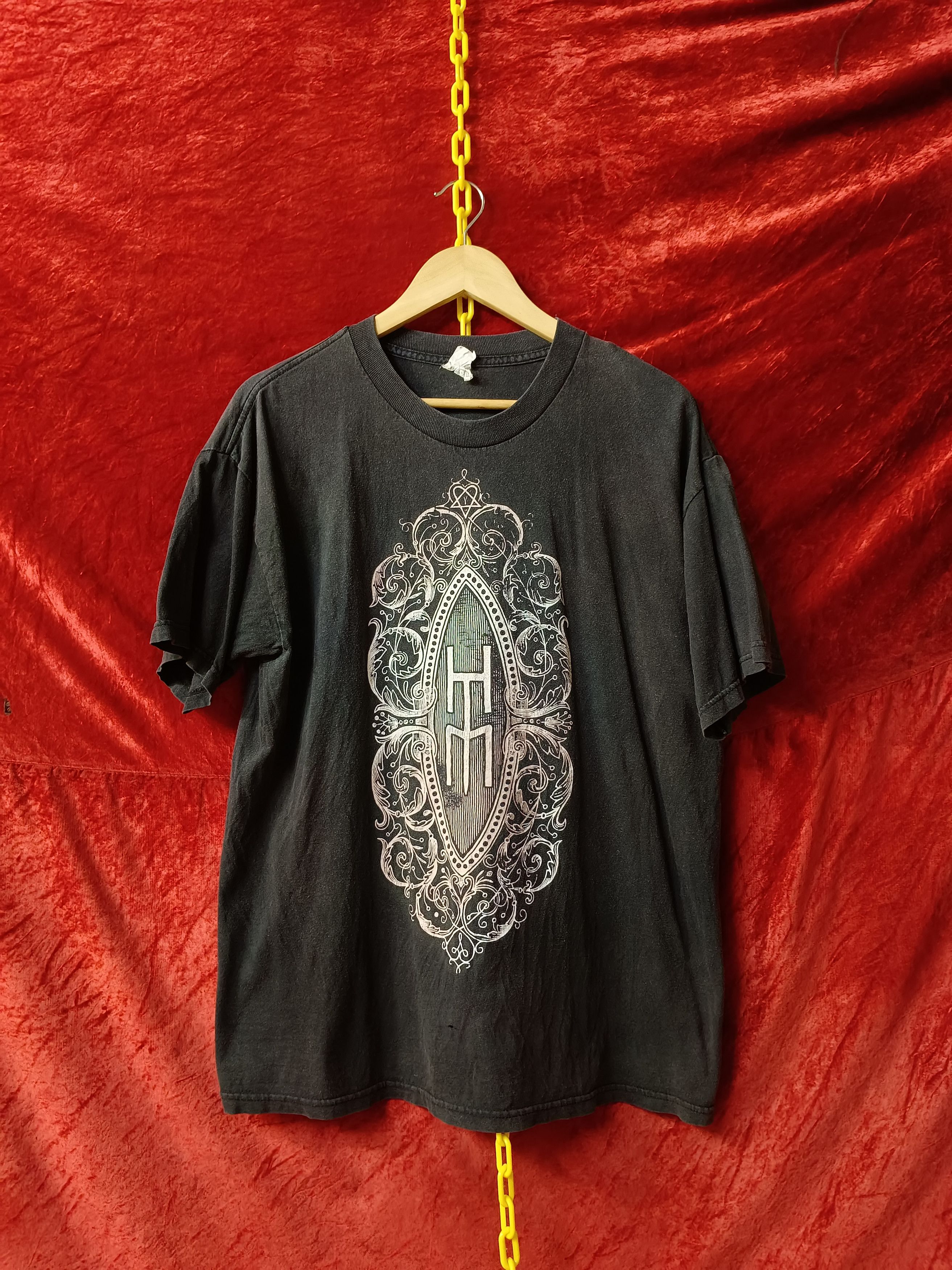 Alstyle × Band Tees × Vintage Finnish Gothic Rock HIM Size US L / EU 52-54 / 3 - 11 Thumbnail