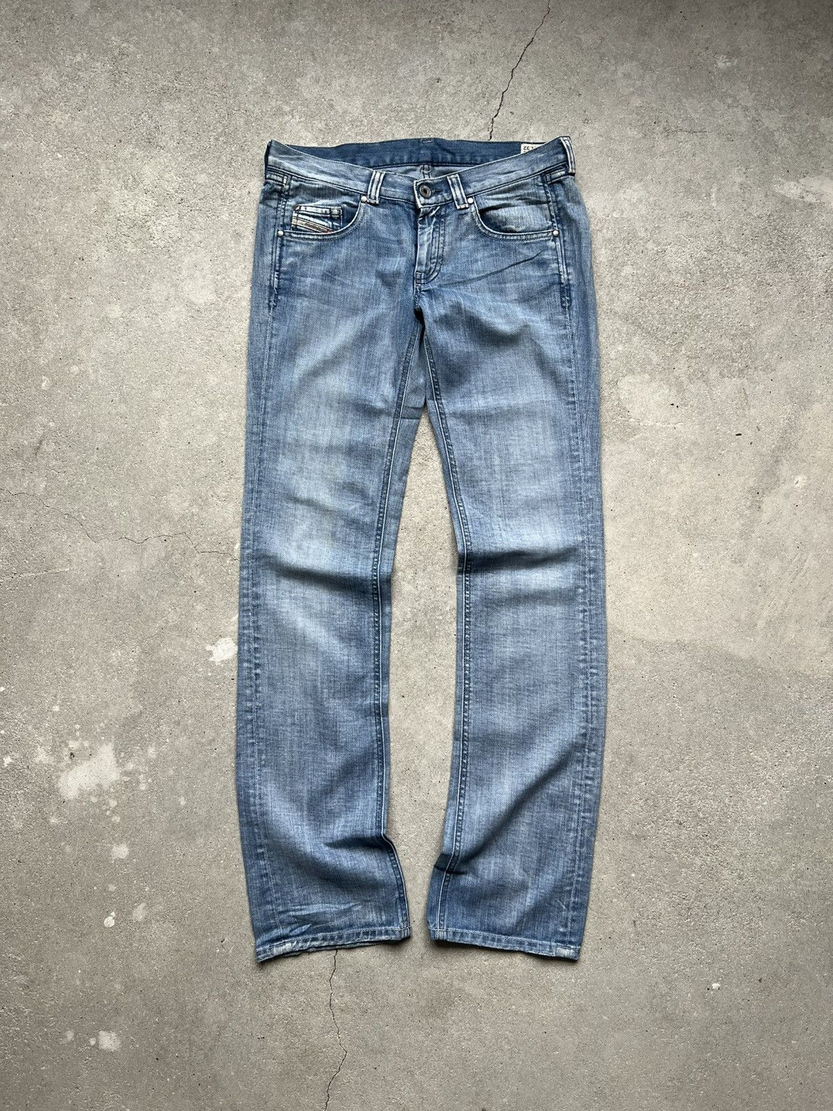 Diesel × Hysteric Glamour × Le Grande Bleu (L.G.B.) Rare Diesel jeans IfSixWasNine style junya LGB Y2K Size 27" / US 4 / IT 40 - 5 Thumbnail