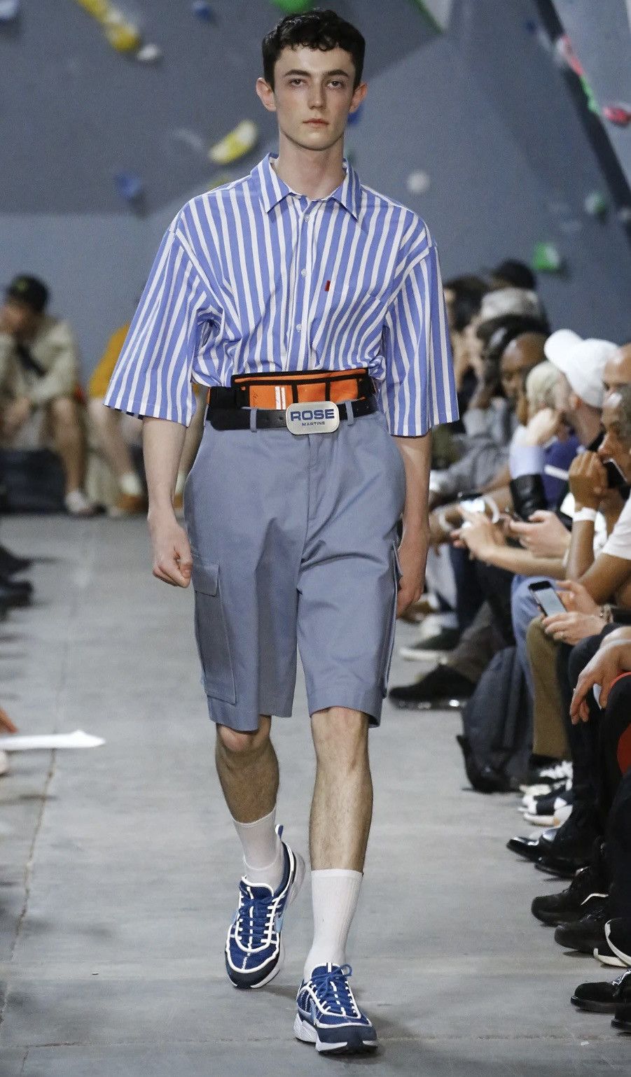 Martine Rose MARTINE ROSE SS18 STRIPED SS BUTTON UP Size US L / EU 52-54 / 3 - 1 Thumbnail