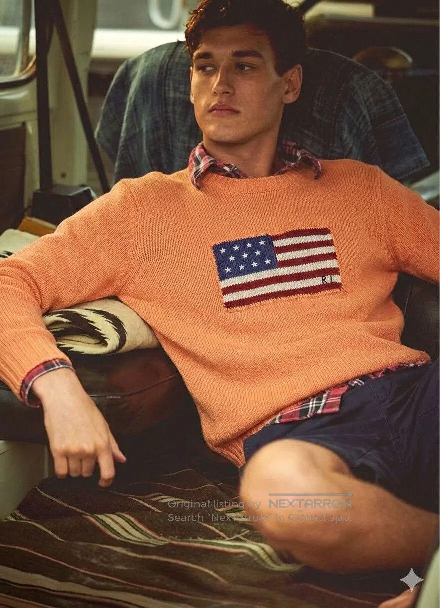 Polo Ralph Lauren Polo Ralph Lauren American Flag Sweater. Size US M / EU 48-50 / 2 - 1 Thumbnail