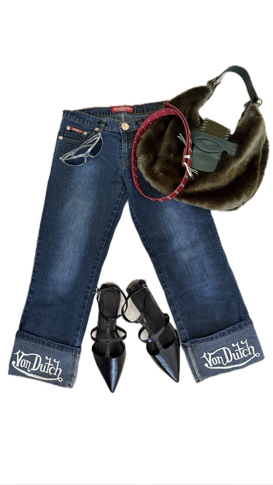Von Dutch Von Dutch Jeans - Iconic Y2K Streetwear Piece Size 26" / US 2 / IT 38 - 1 Thumbnail