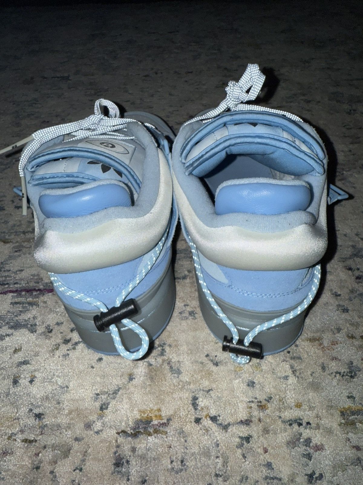 Adidas Adidas Bad Bunny Blue Tint Forum Buckle Low Sz 10 Size US 10 / EU 43 - 4 Thumbnail