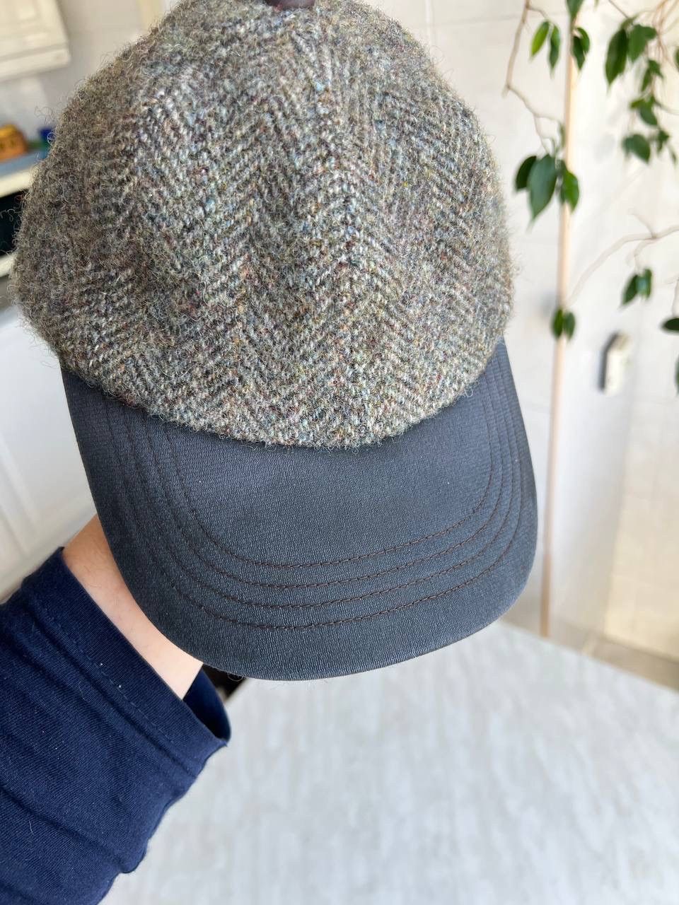 Harris Tweed VERY RARE HARRIS TWEED CAP ENGLAND STYLE 00s Y2K HATS CASUAL Size ONE SIZE - 2 Thumbnail