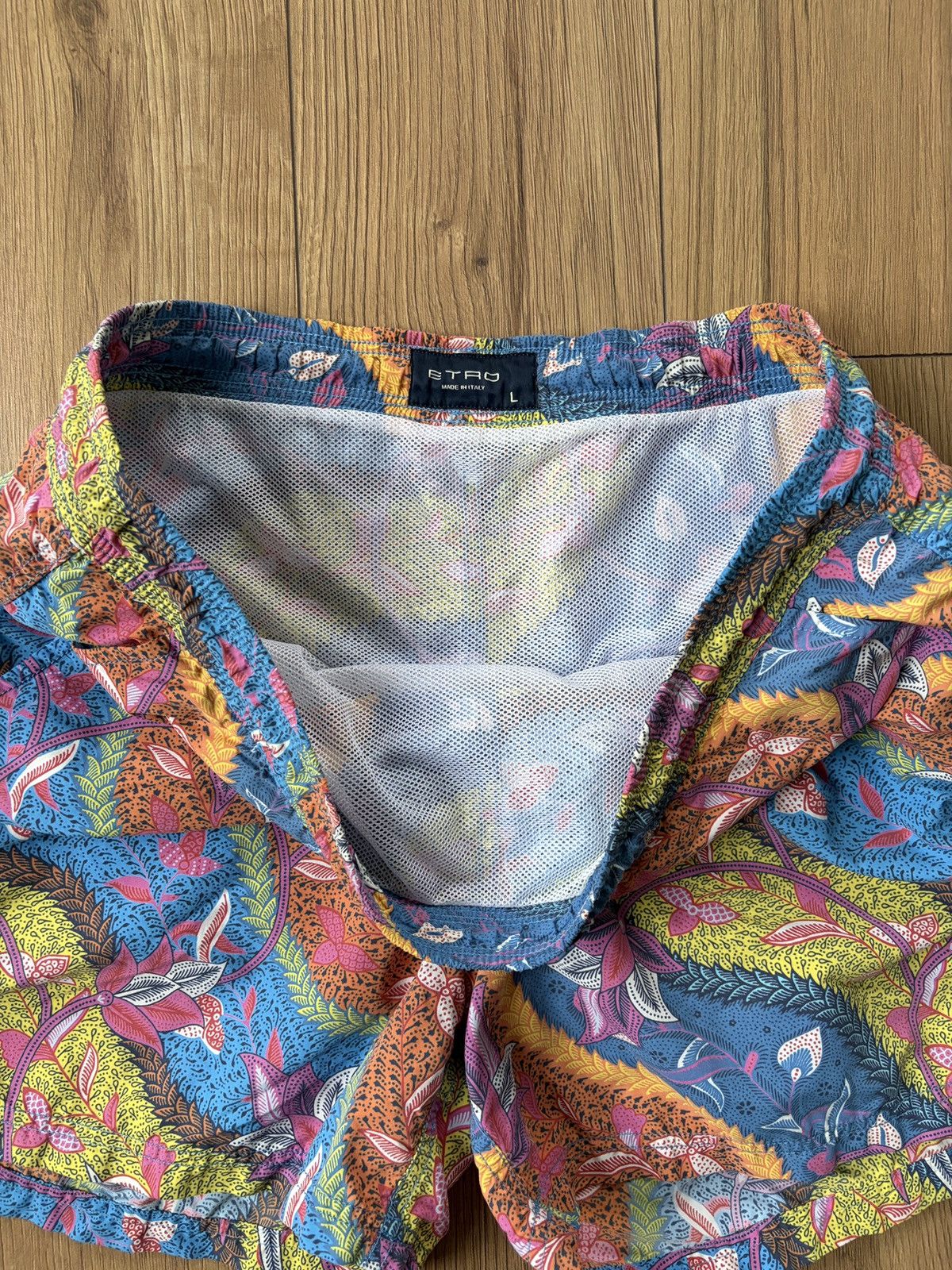 Etro ETRO Full Print Floral Swim Shorts Size US 34 / EU 50 - 5 Thumbnail