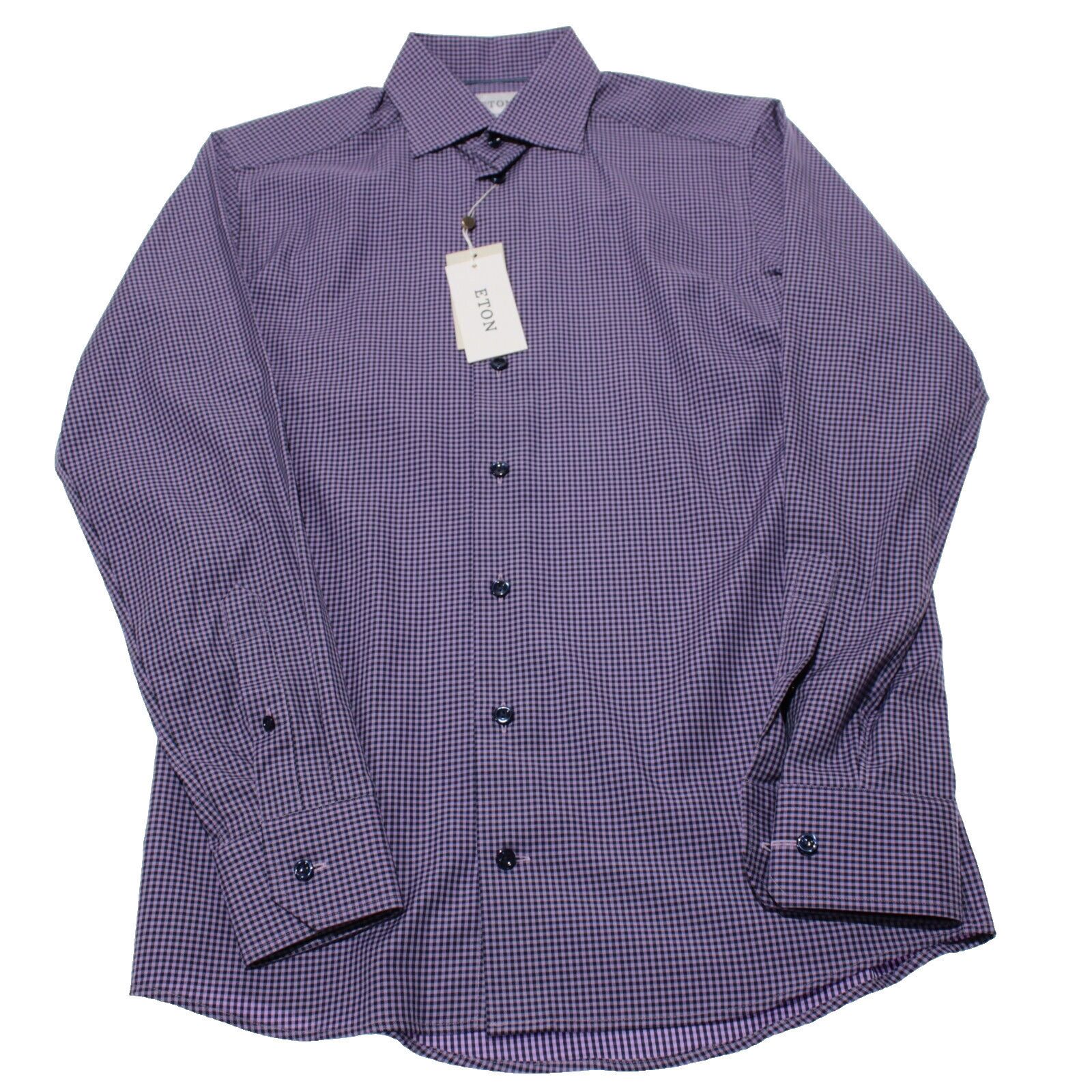 Eton Eton New with tags Shirt Size S US In Purple Size US S / EU 44-46 / 1 - 3 Thumbnail