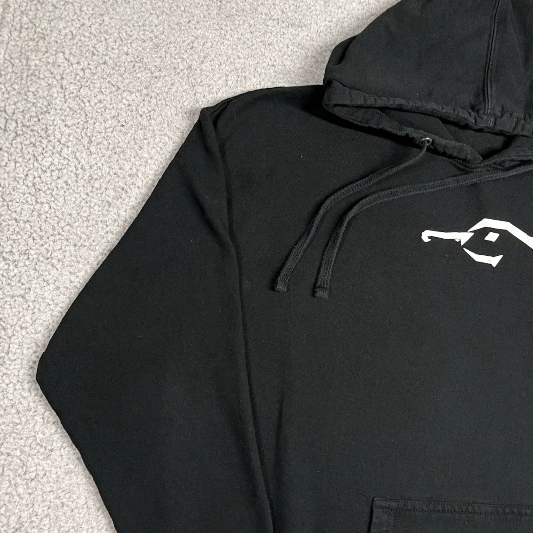 Vintage Dux Waterfowl Co Hoodie Mens XL Black USA Sweatshirt Outdoor Hunting Work Pullover Hooded Logo Size US XL / EU 56 / 4 - 7 Thumbnail