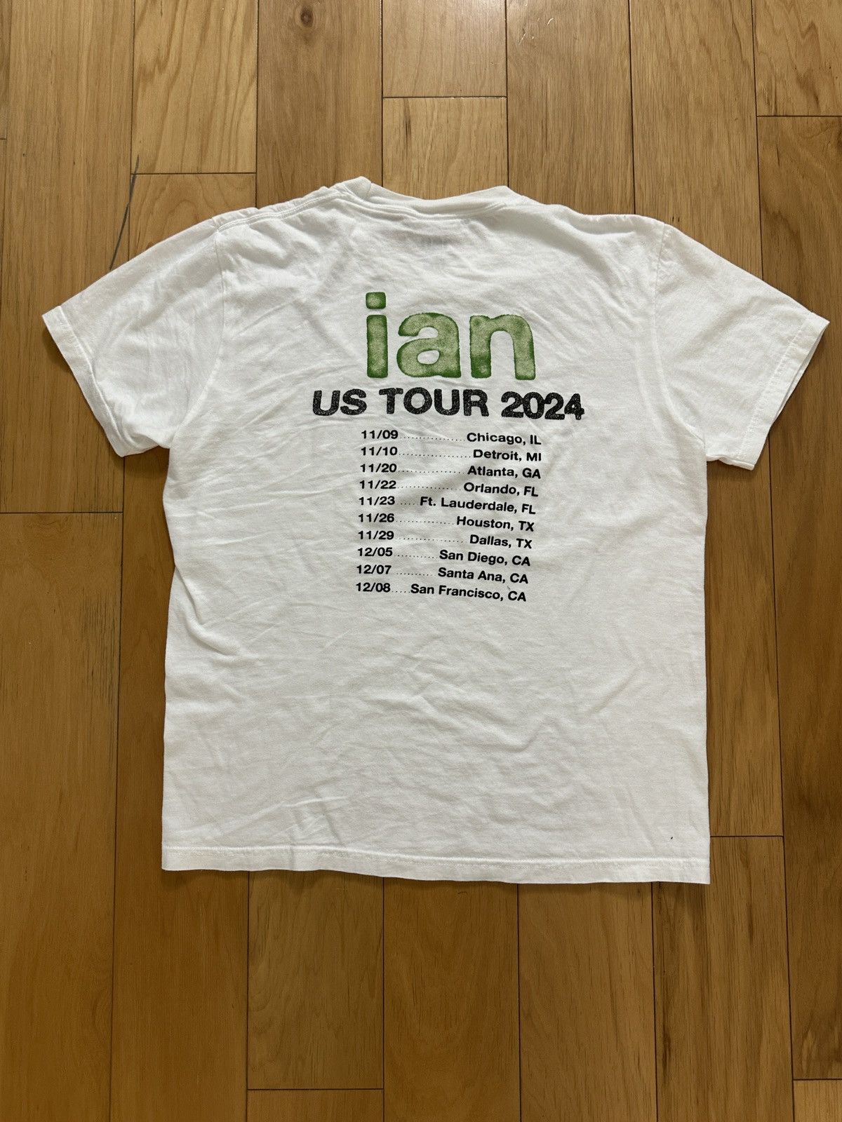 Other “ian” Tour White T-Shirt Size US M / EU 48-50 / 2 - 3 Thumbnail