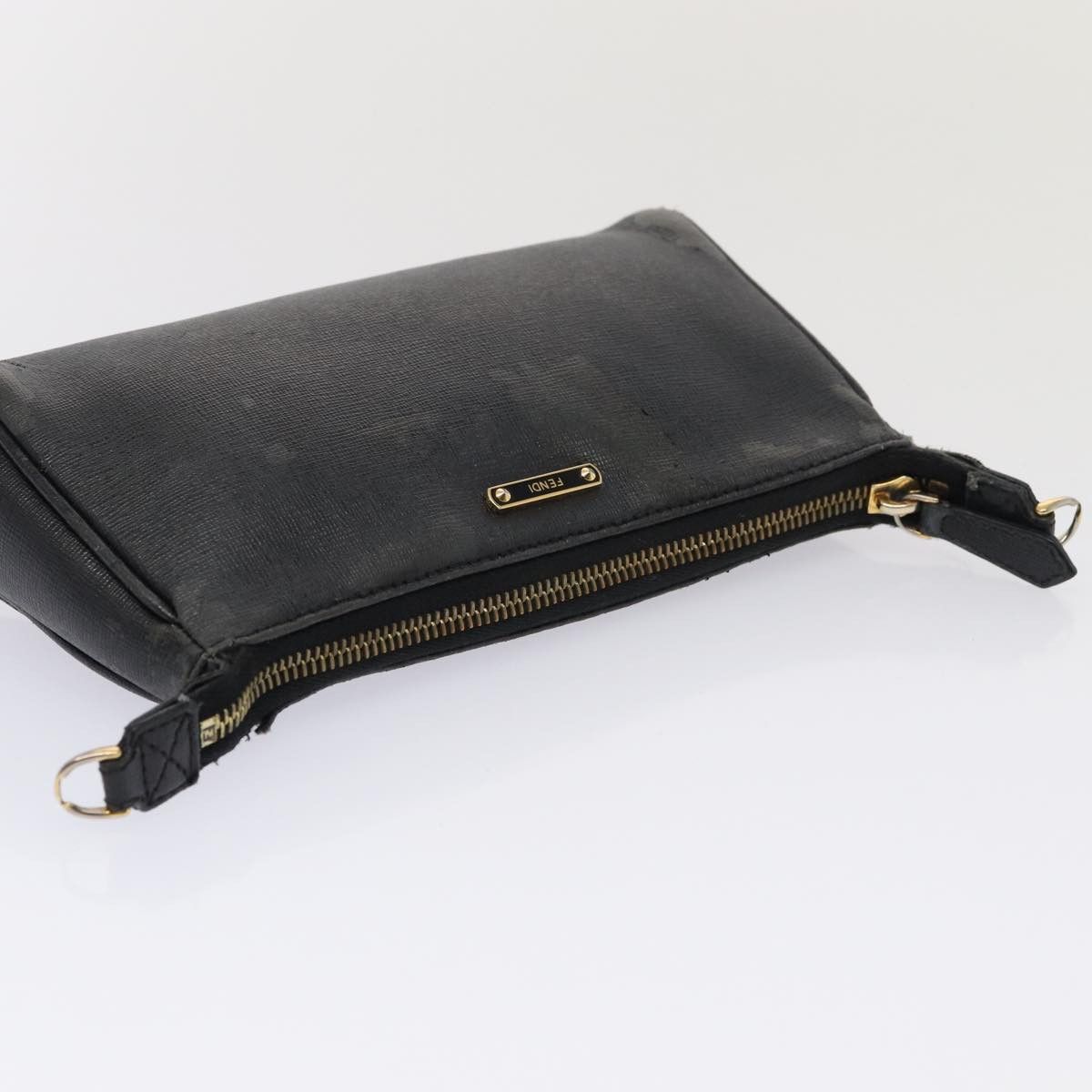 Fendi FENDI Shoulder Bag Leather Navy Size ONE SIZE - 6 Thumbnail