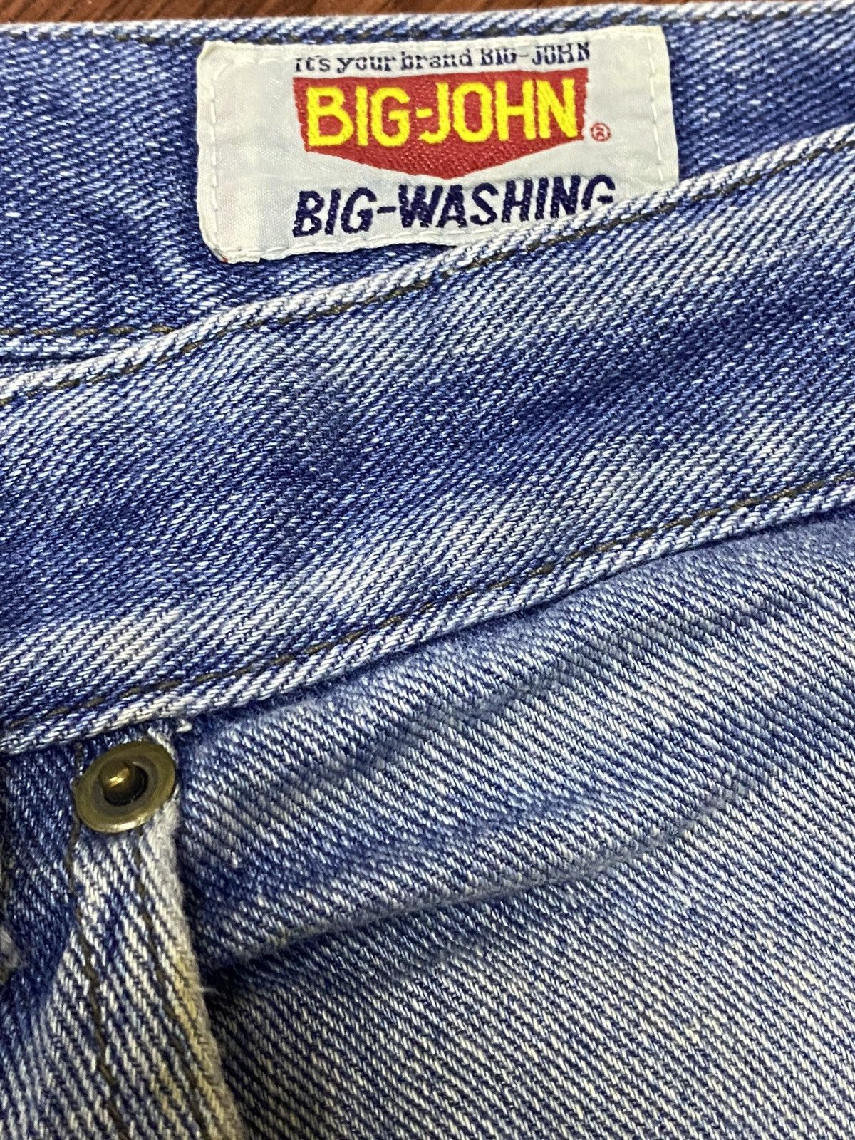 Big John Vintage Bigjohn Mud Wash Baggy Jeans Size US 32 / EU 48 - 7 Thumbnail