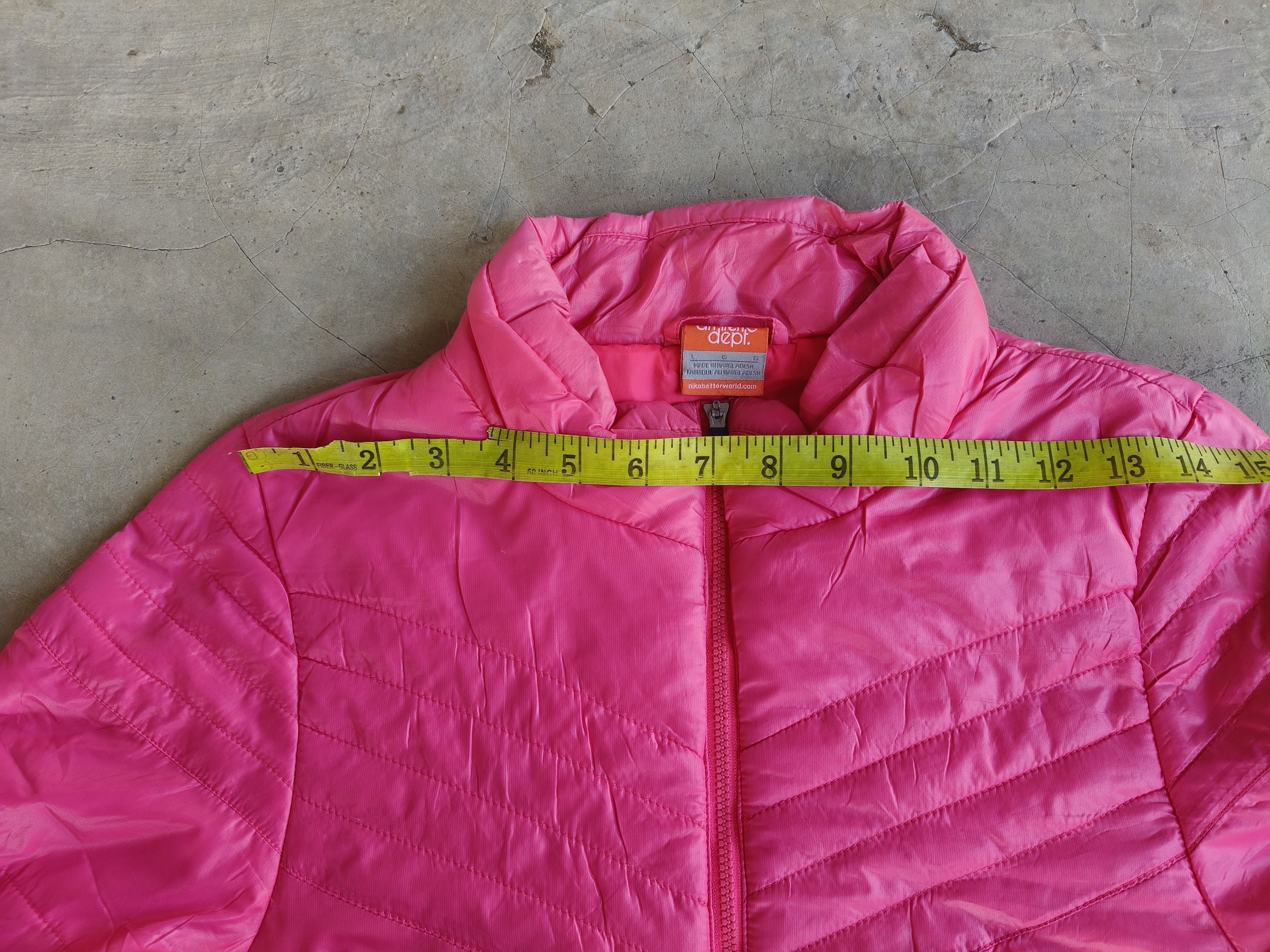Nike Nike Quilted Zipper Jacket Size L / US 10 / IT 46 - 15 Thumbnail