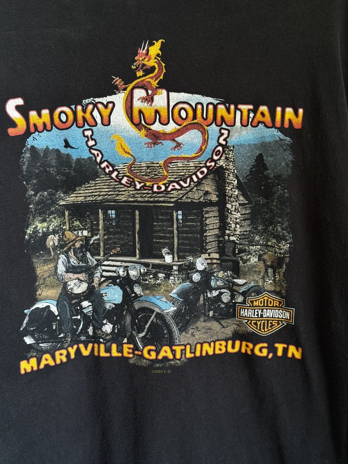 Harley Davidson CRAZY vintage Harley Davidson Tribal 2005 Size US XXL / EU 58 / 5 - 11 Thumbnail