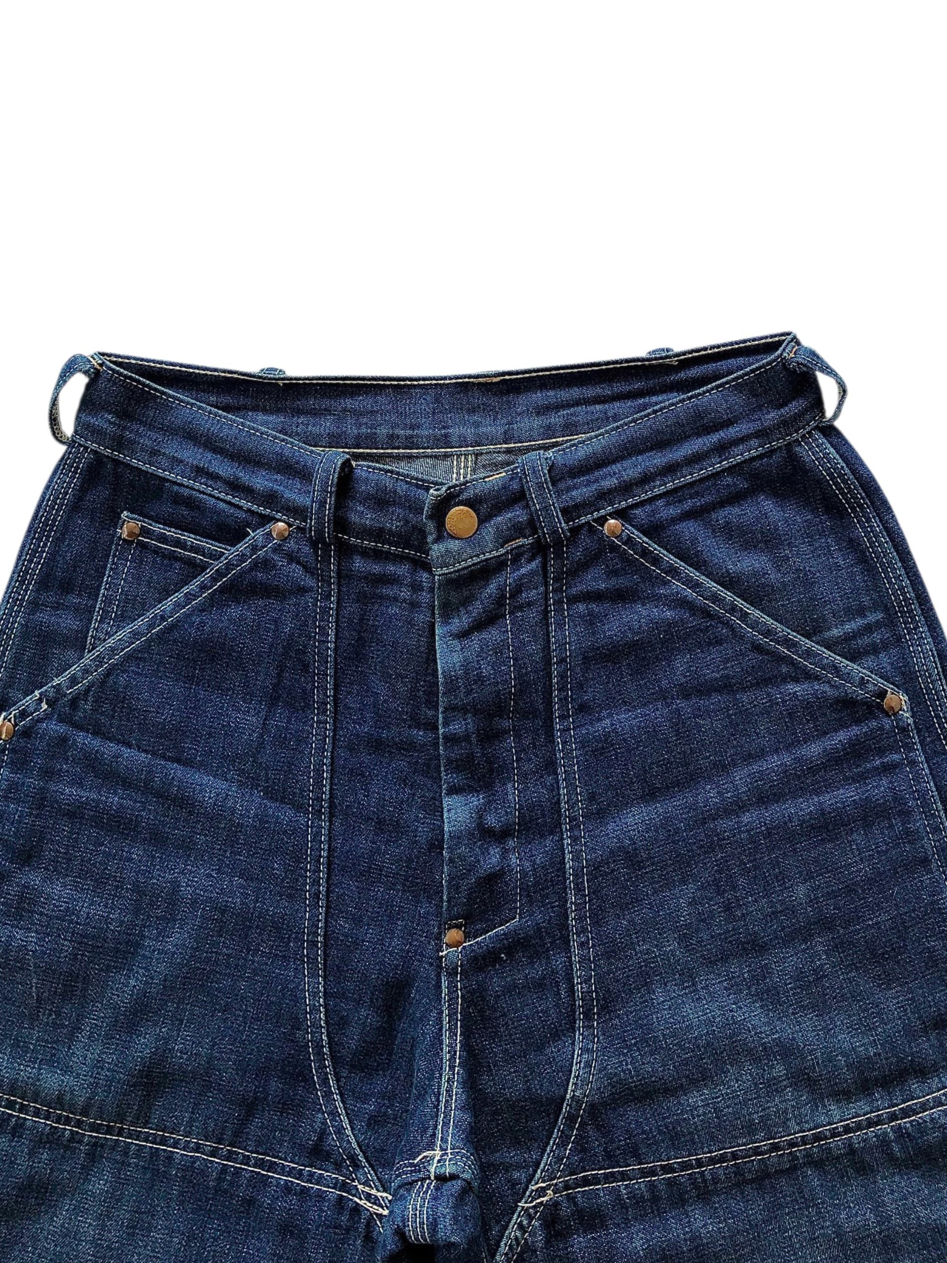 Big John Big john vintage 1990's denim double knee japan Size US 30 / EU 46 - 3 Thumbnail