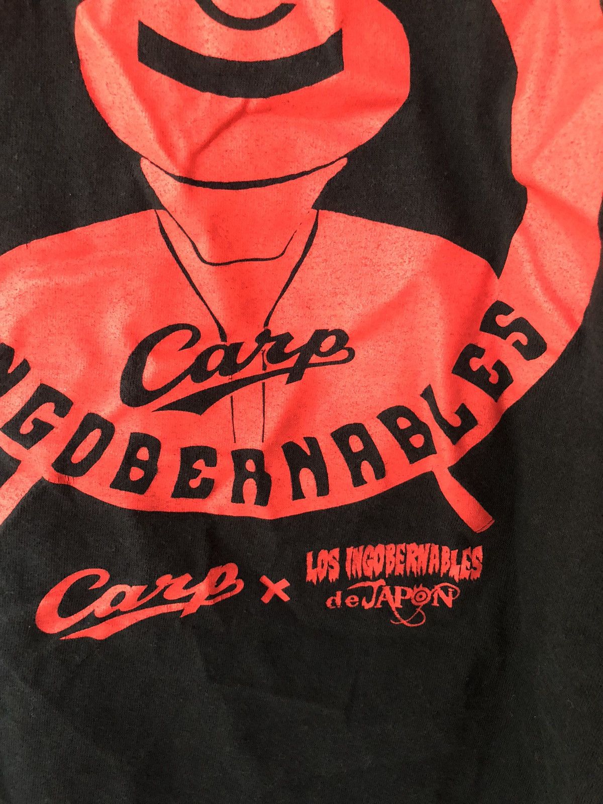 Japanese Brand Vintage Japan Pro Wrestling Carp x Los Ingobernables Tee Size US XL / EU 56 / 4 - 9 Thumbnail